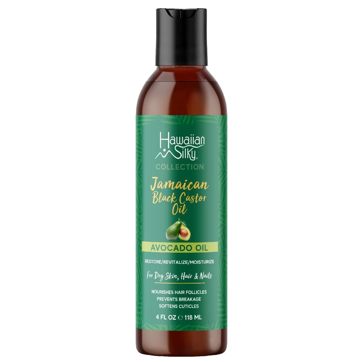 Hawaiian Silky Jamaican Black Castor Oil Avocado Oil 4 Oz Hawaiian Silky Jamaican Black Castor Oil Avocado Oil 4 Oz