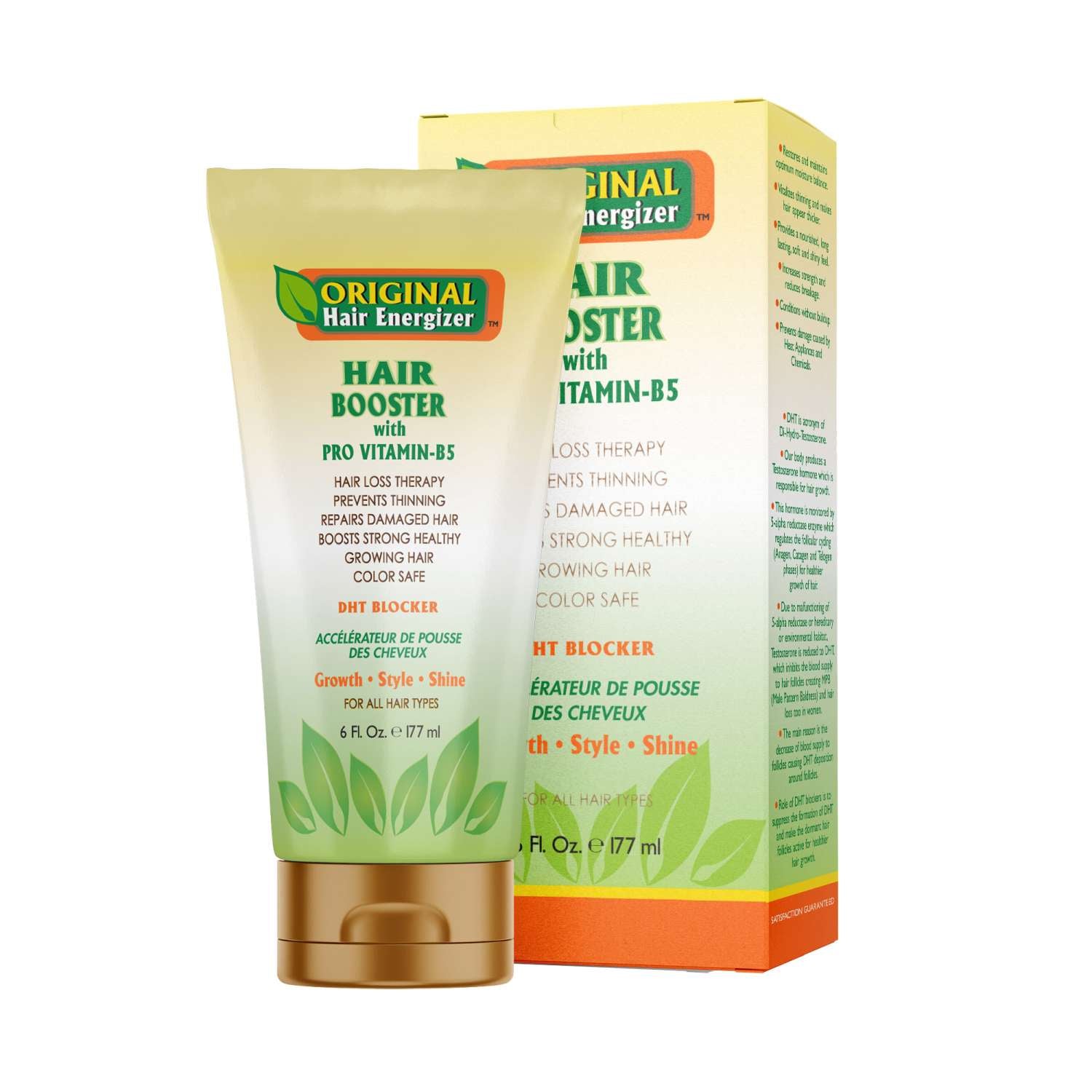 Organic Hair Growth Booster With Vitamin B5 6 Oz Organic Hair Growth Booster With Vitamin B5 6 Oz