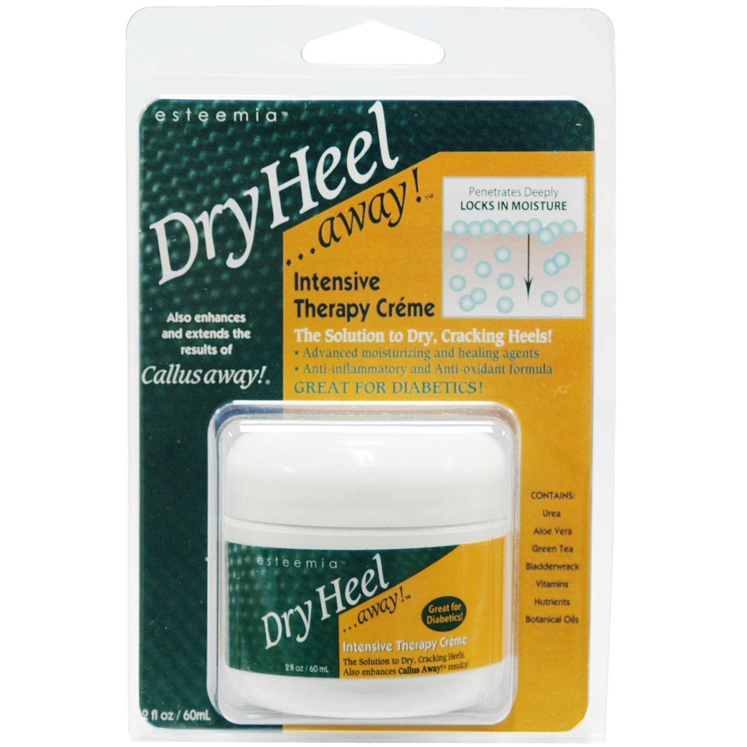 Prolinc Esteemia Dry Heel Away Creme 2 Oz Prolinc Esteemia Dry Heel Away Creme 2 Oz