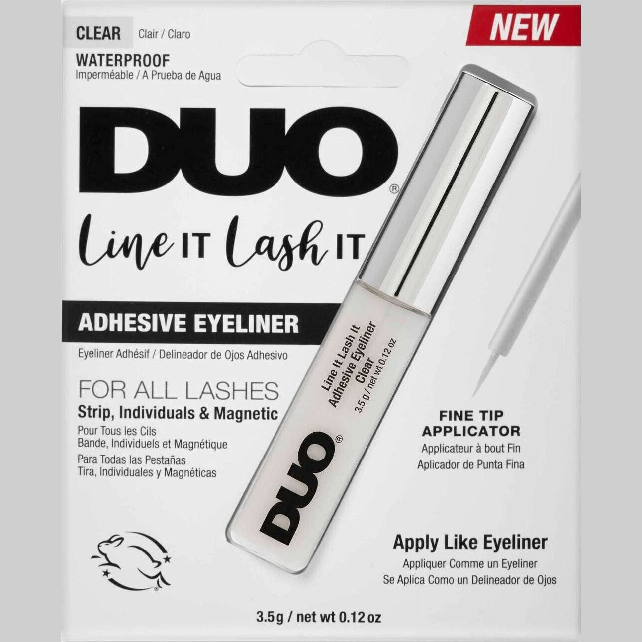 Ardell Duo Line It Lash It Applicator Clear 0.12 Oz Ardell Duo Line It Lash It Applicator Clear 0.12 Oz