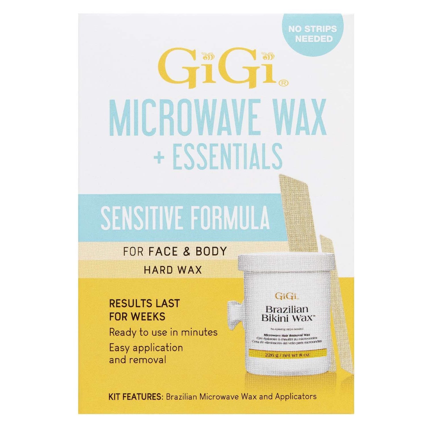 Gigi Sensitive Microwave Wax Essentials Kit Gigi Sensitive Microwave Wax Essentials Kit