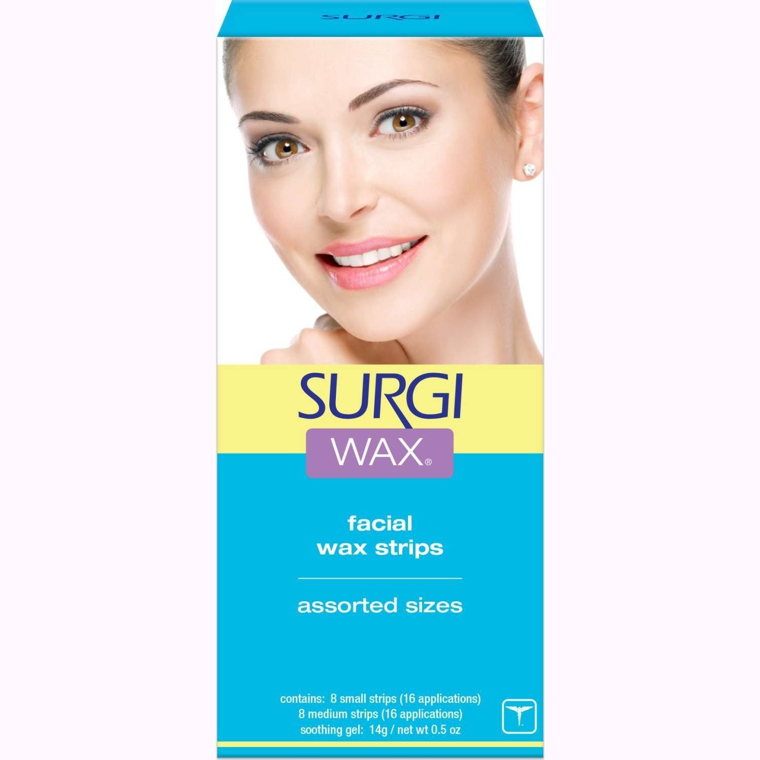 Surgi Facial Wax Strips Kit Assorted Sizes Surgi Facial Wax Strips Kit Assorted Sizes