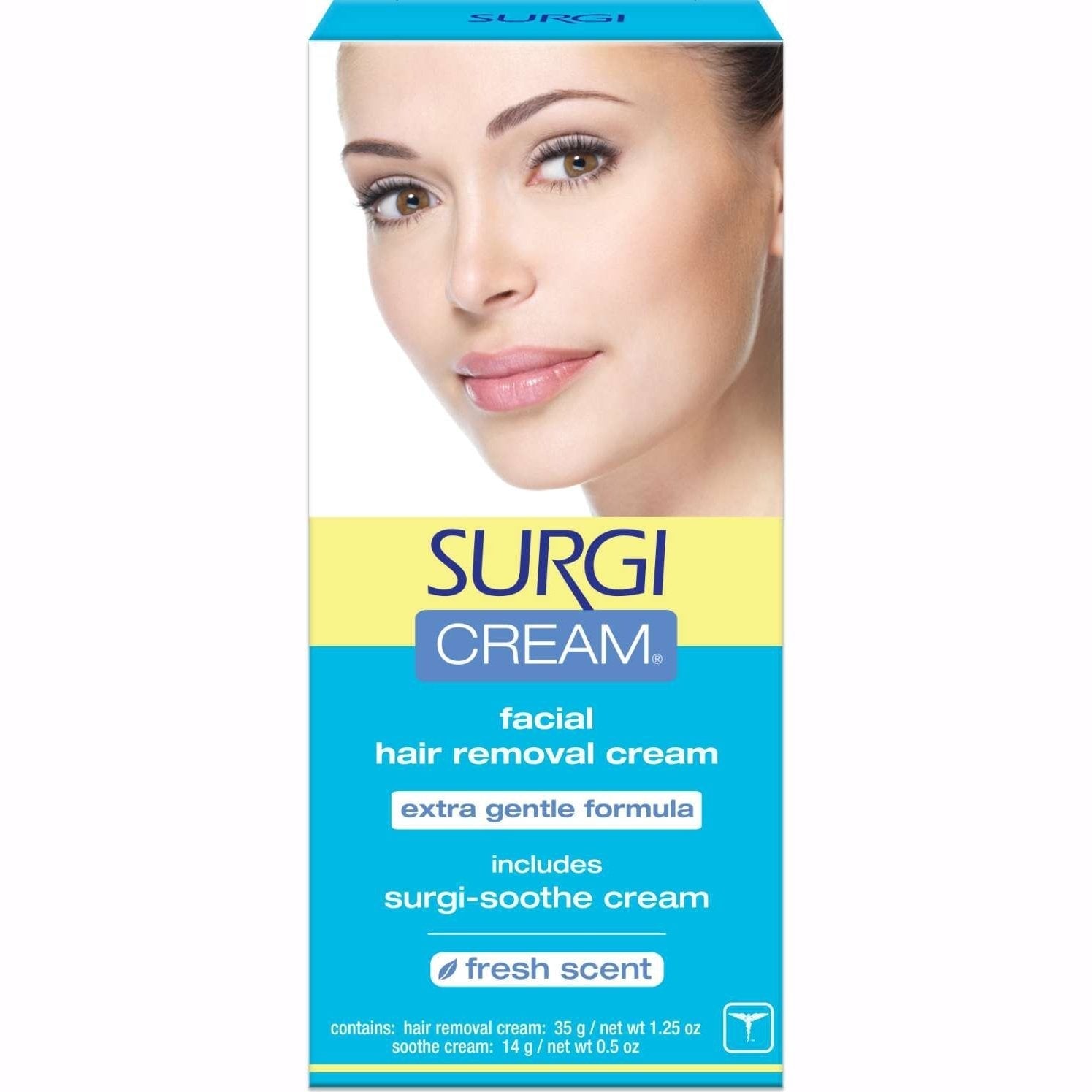 Surgi Cream Hair Removal Extra Gentle Formula For Face Surgi Cream Hair Removal Extra Gentle Formula For Face