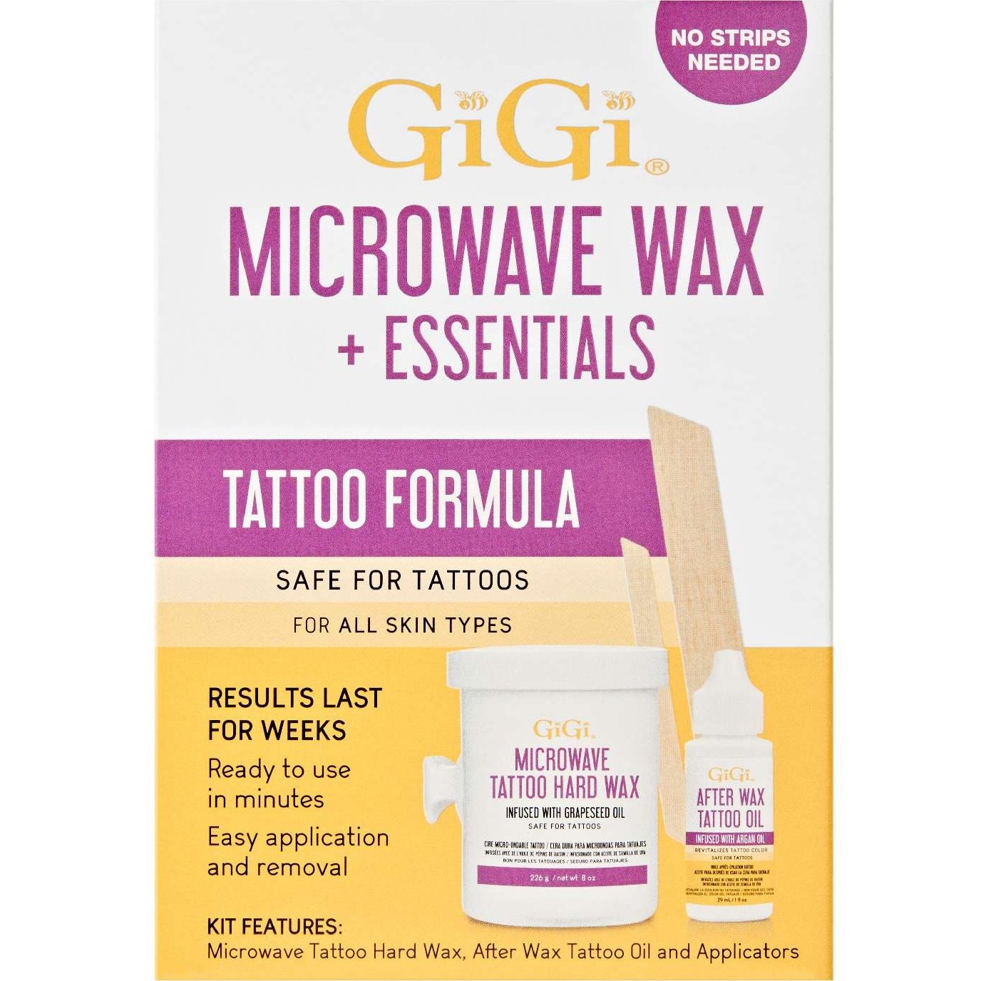Gigi Tattoo Microwave Wax Essentials Kit Gigi Tattoo Microwave Wax Essentials Kit
