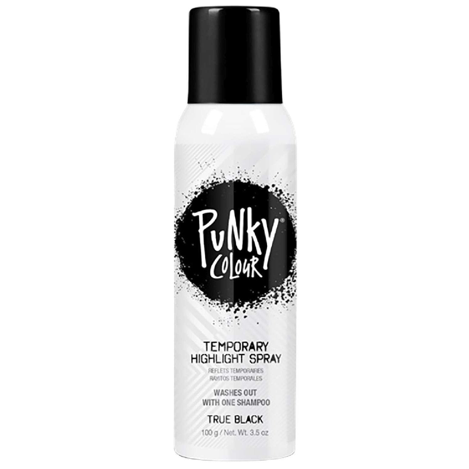 Punky Colour Temporary Color Highlight Spray True Black 3.5 Oz Punky Colour Temporary Color Highlight Spray True Black 3.5 Oz