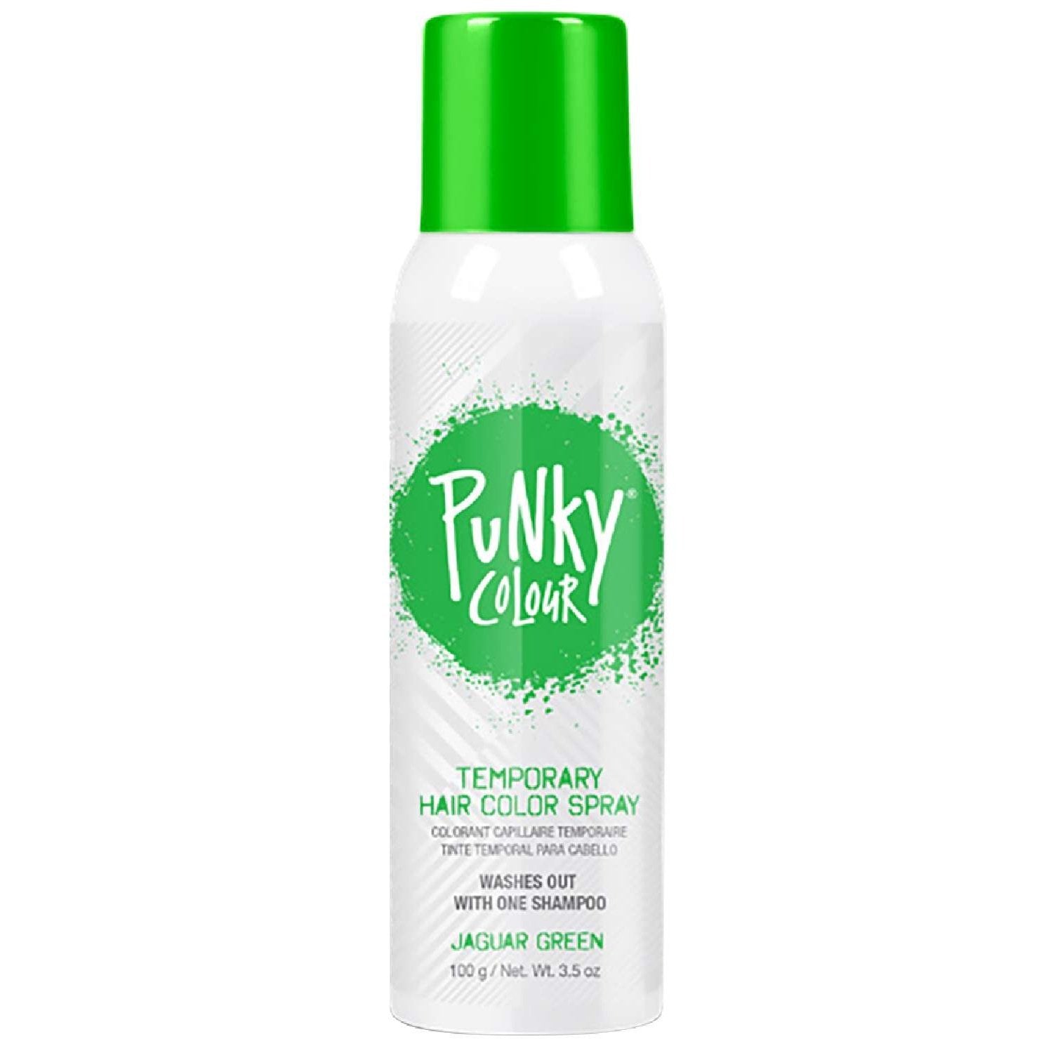 Punky Colour Temporary Color Highlight Spray Jaguar Green 3.5 Oz Punky Colour Temporary Color Highlight Spray Jaguar Green 3.5 Oz