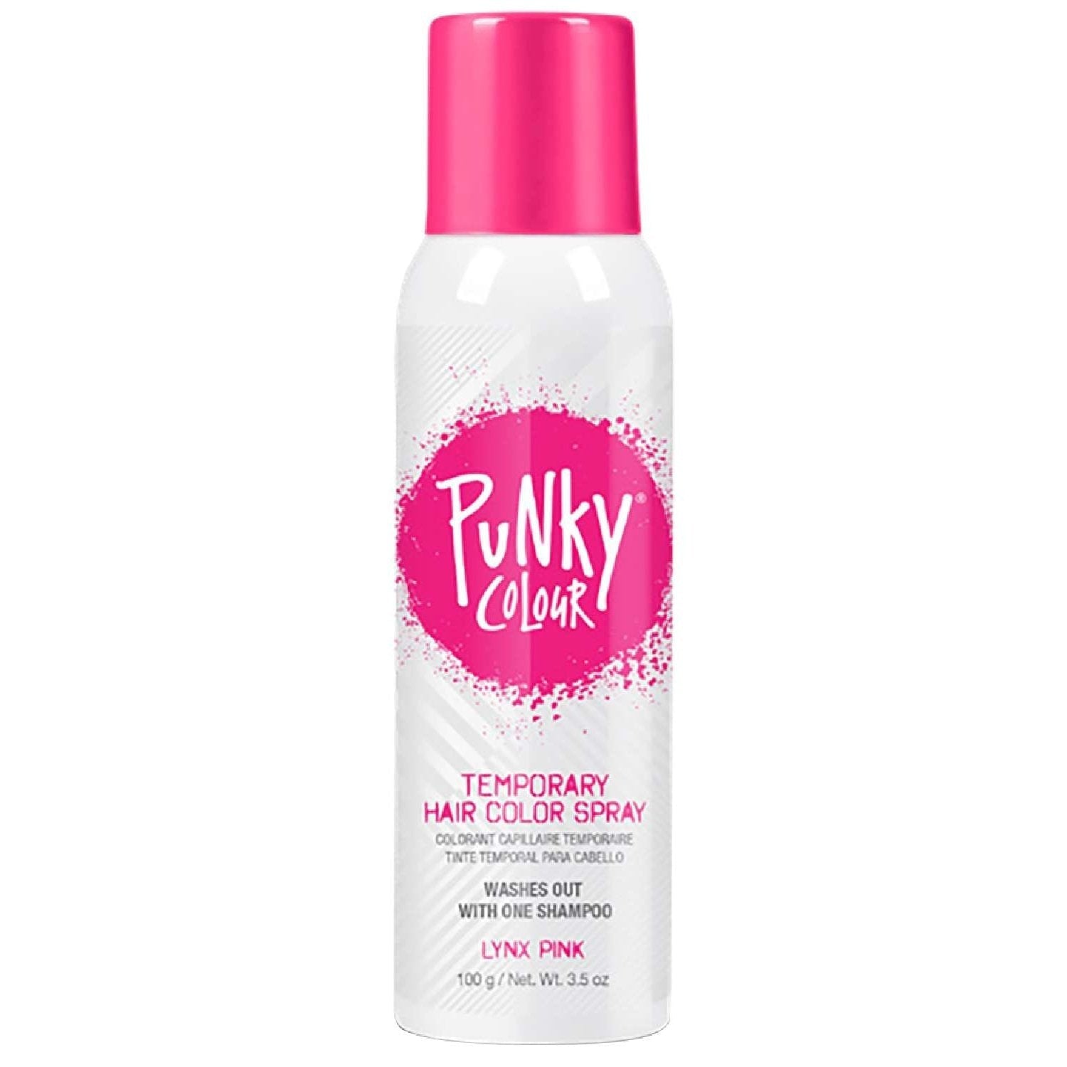 Punky Colour Temporary Color Highlight Spray Lynx Pink 3.5 Oz Punky Colour Temporary Color Highlight Spray Lynx Pink 3.5 Oz
