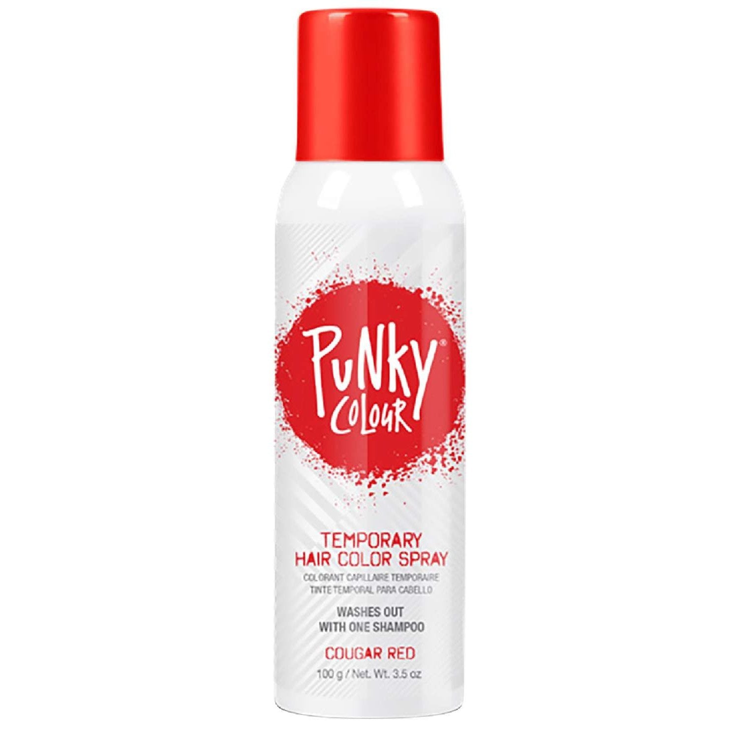 Punky Colour Temporary Color Highlight Spray Cougar Red 3.5 Oz Punky Colour Temporary Color Highlight Spray Cougar Red 3.5 Oz