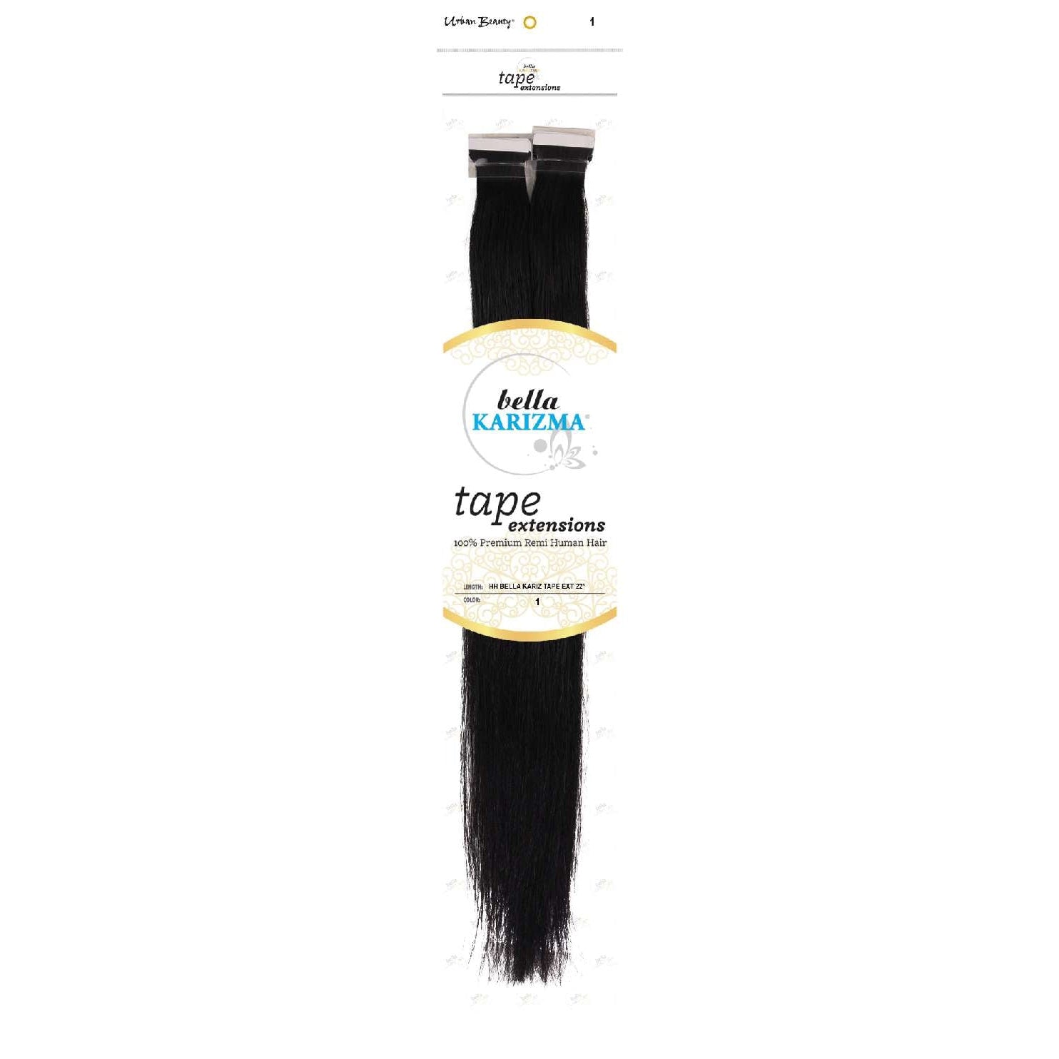 Human Hair Bella Karizma Tape Hair Extension 22 Inch 1 Human Hair Bella Karizma Tape Hair Extension 22 Inch 1