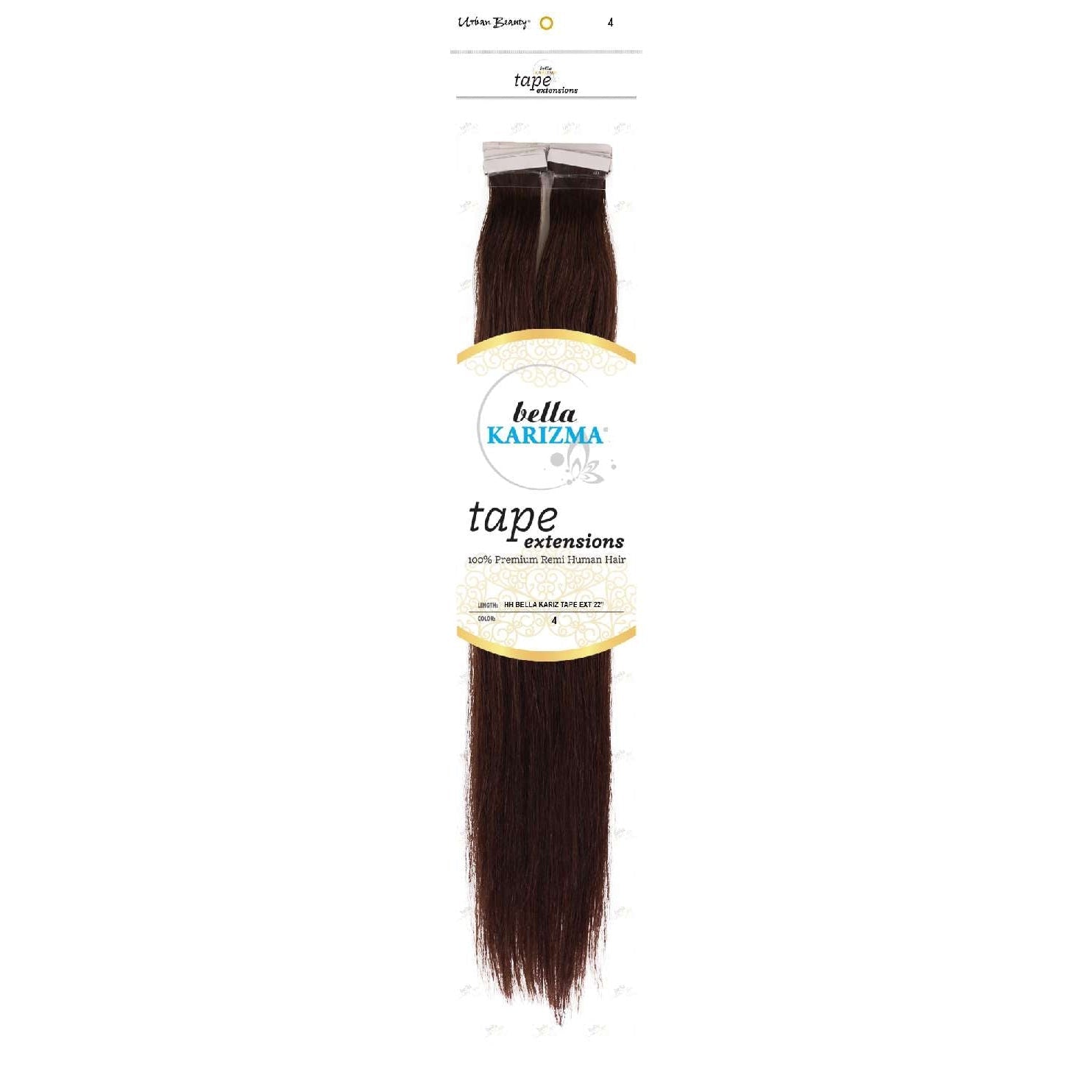 Human Hair Bella Karizma Tape Hair Extension 22 Inch 4 Human Hair Bella Karizma Tape Hair Extension 22 Inch 4