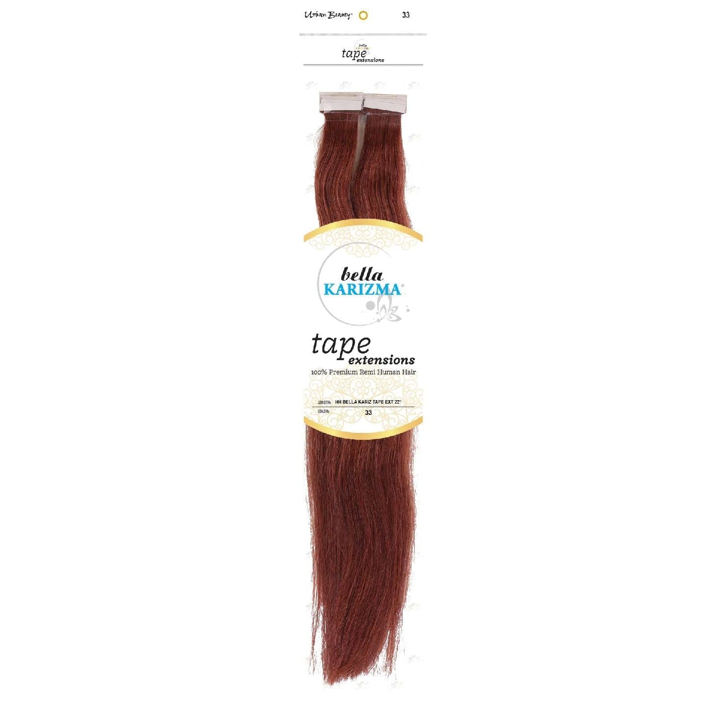 Human Hair Bella Karizma Tape Hair Extension 22 Inch 33 Human Hair Bella Karizma Tape Hair Extension 22 Inch 33