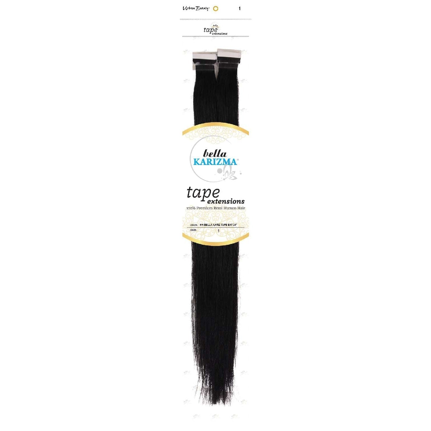 Human Hair Bella Karizma Tape Hair Extension 24 Inch 1 Human Hair Bella Karizma Tape Hair Extension 24 Inch 1