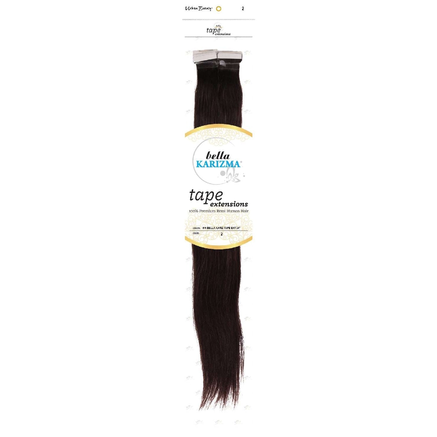 Human Hair Bella Karizma Tape Hair Extension 24 Inch 2 Human Hair Bella Karizma Tape Hair Extension 24 Inch 2