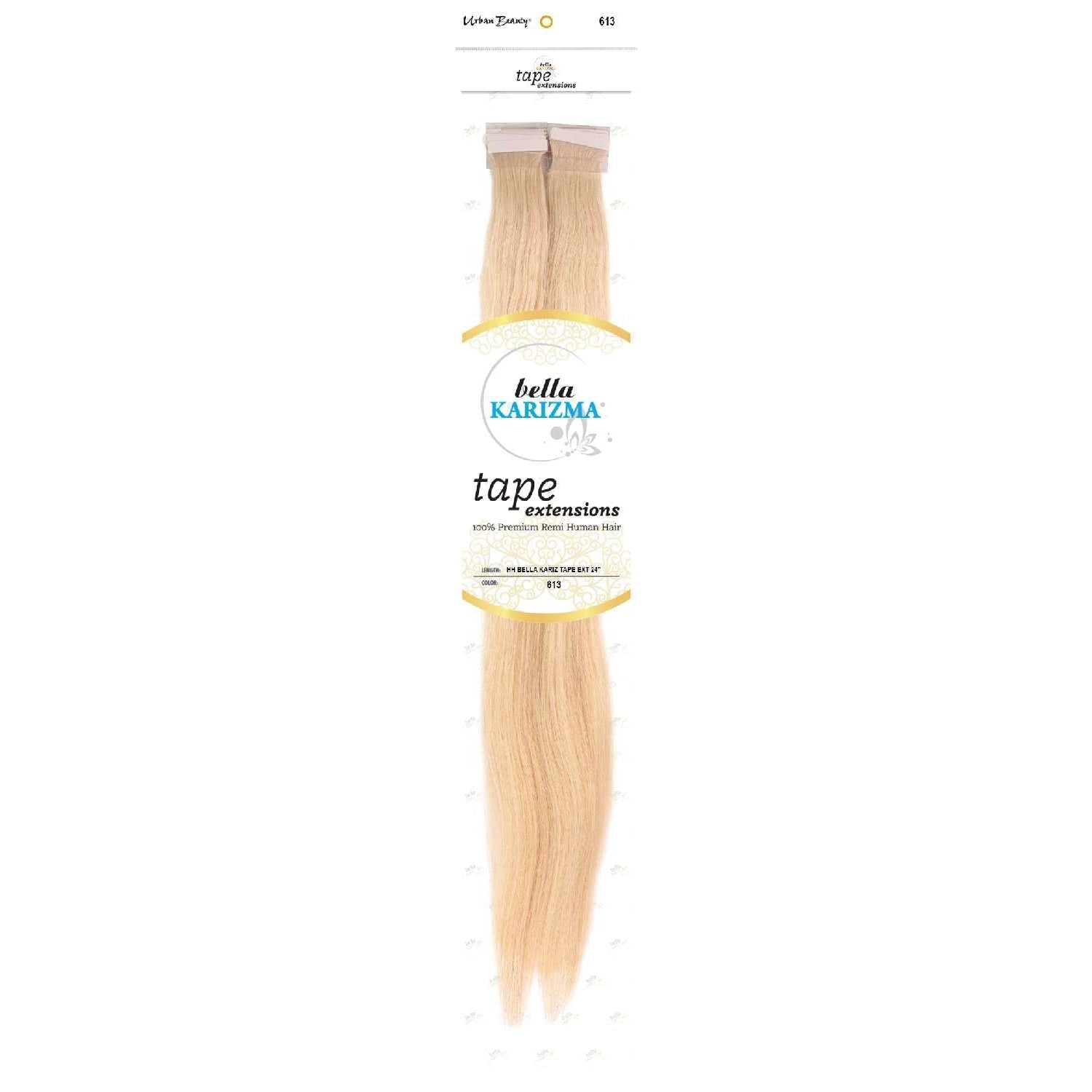 Human Hair Bella Karizma Tape Hair Extension 24 Inch 613 Human Hair Bella Karizma Tape Hair Extension 24 Inch 613