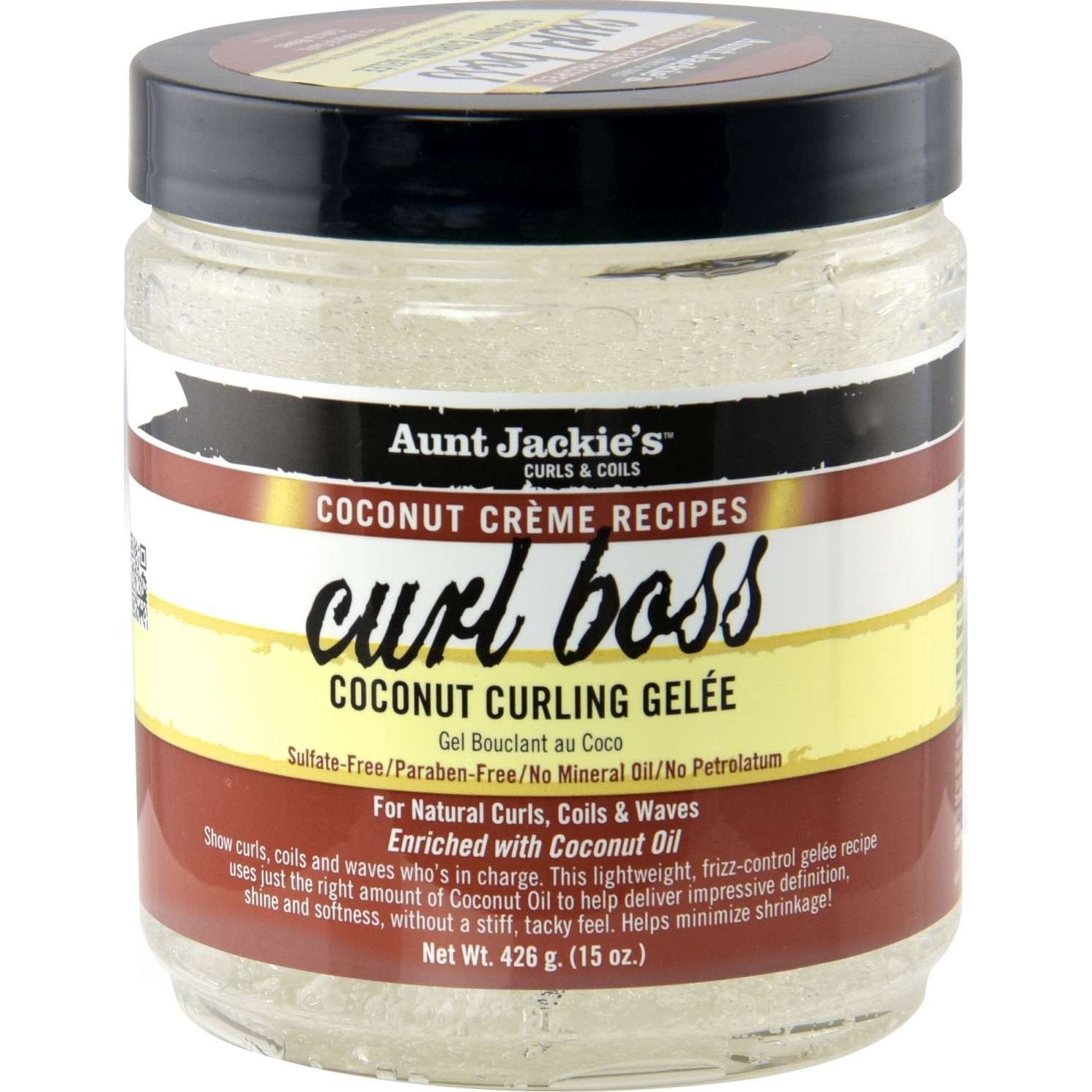 Aunt Jackies Coconut Creme Curl Boss 15 Oz Aunt Jackies Coconut Creme Curl Boss 15 Oz