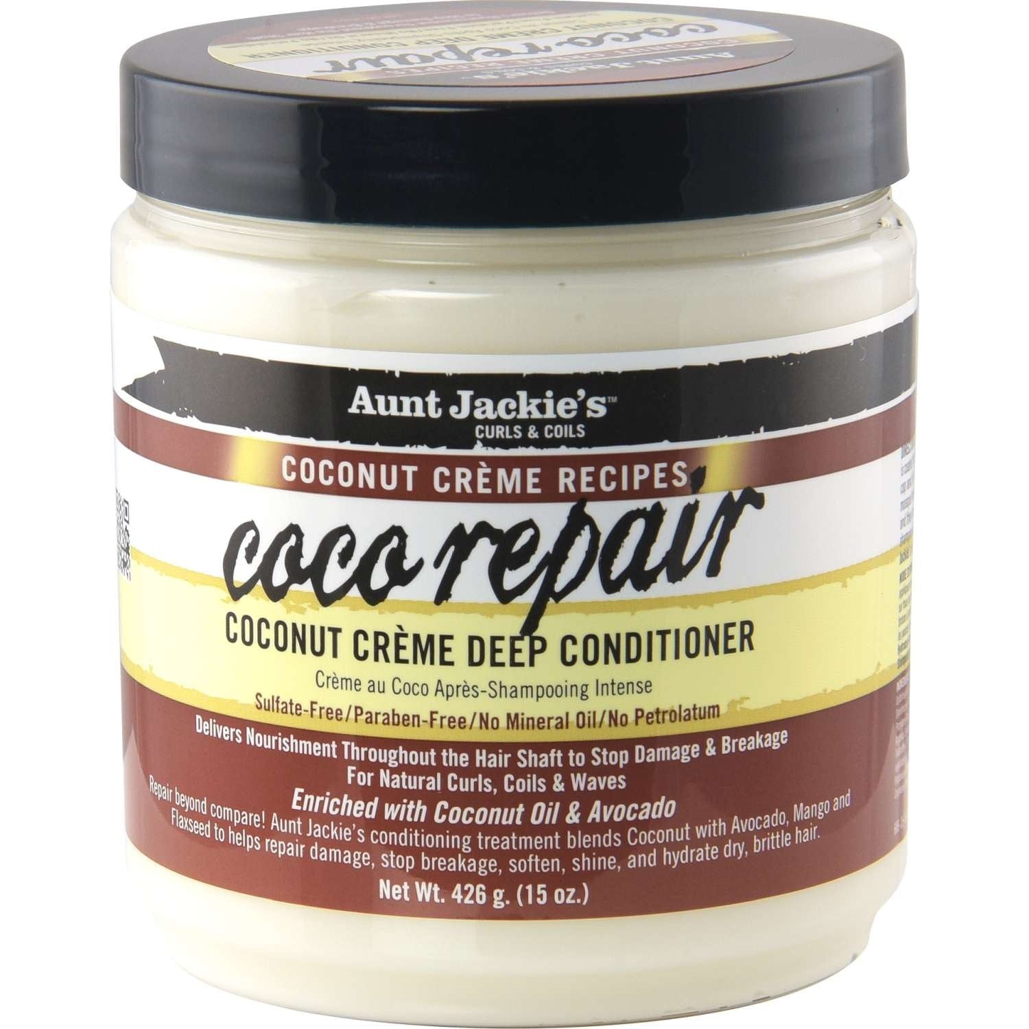 Aunt Jackies Aunt Jackies Coconut Creme Coco Repair 15 Oz Aunt Jackies Aunt Jackies Coconut Creme Coco Repair 15 Oz