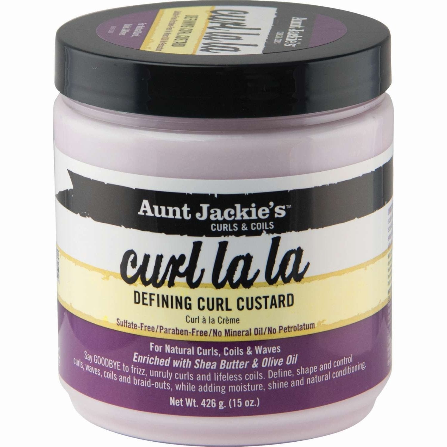 Aunt Jackies Curl La La Custard 15 Oz Aunt Jackies Curl La La Custard 15 Oz