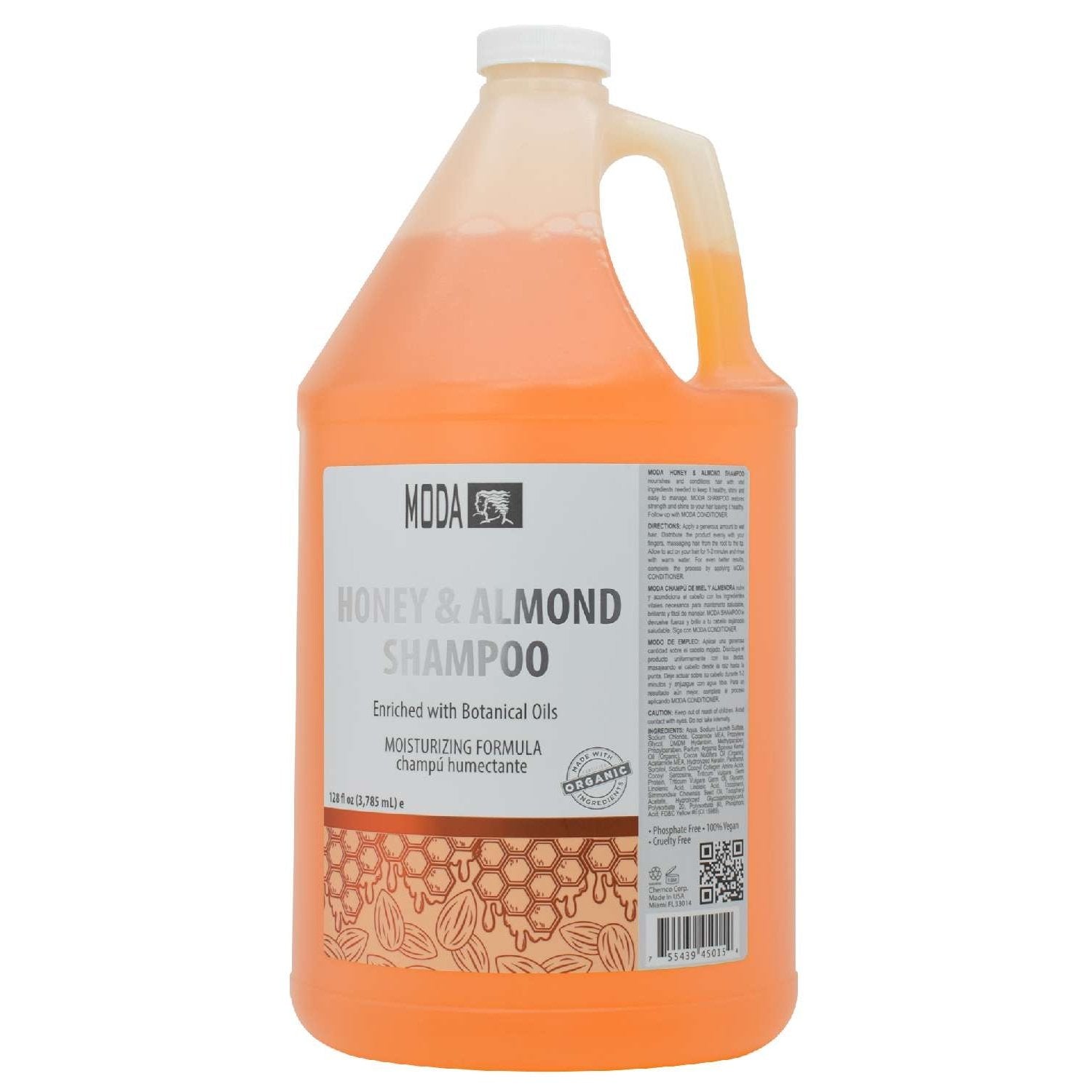 Moda Shampoo Honey Almond 1 Gal Moda Shampoo Honey Almond 1 Gal