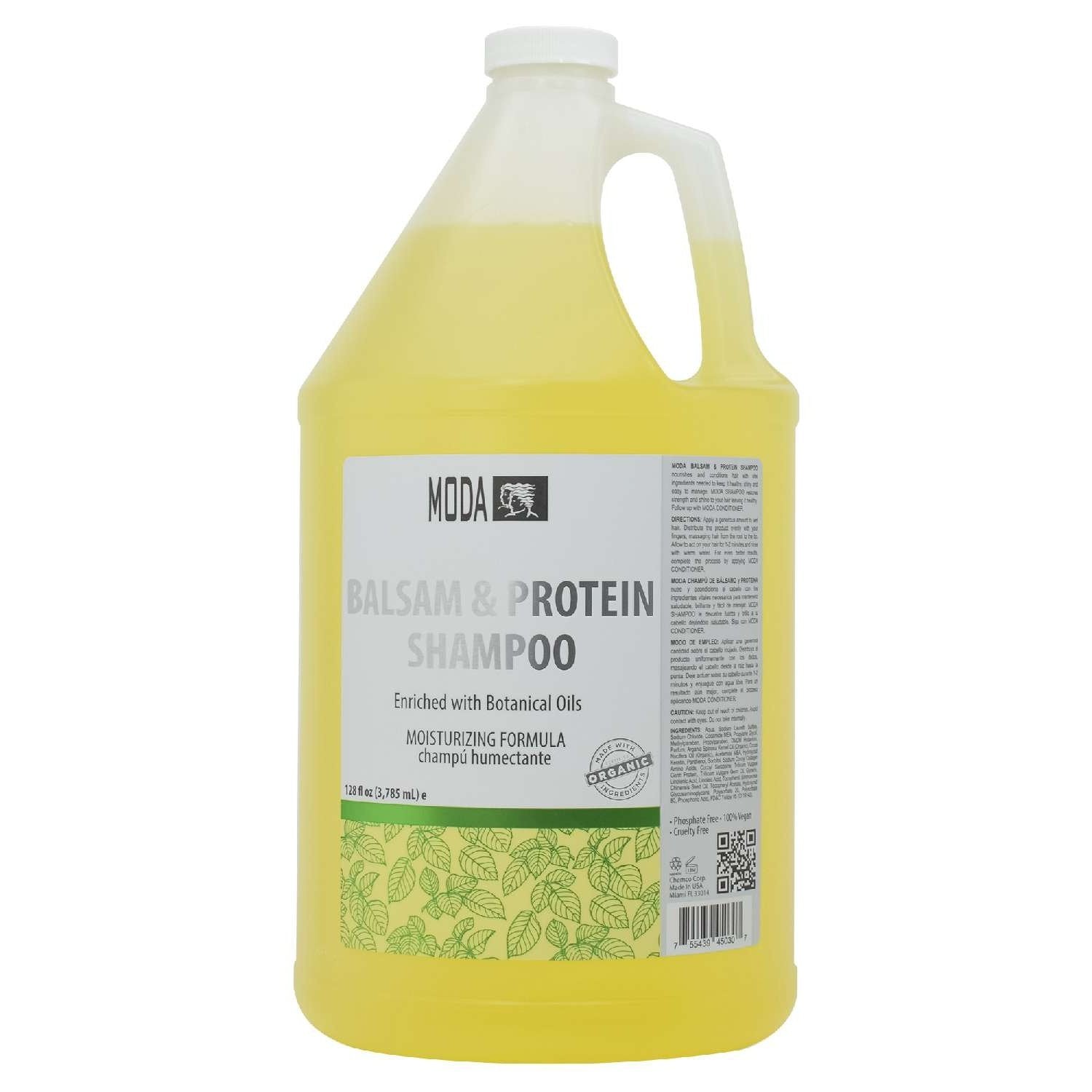 Moda Shampoo Balsam Protein 1 Gal Moda Shampoo Balsam Protein 1 Gal
