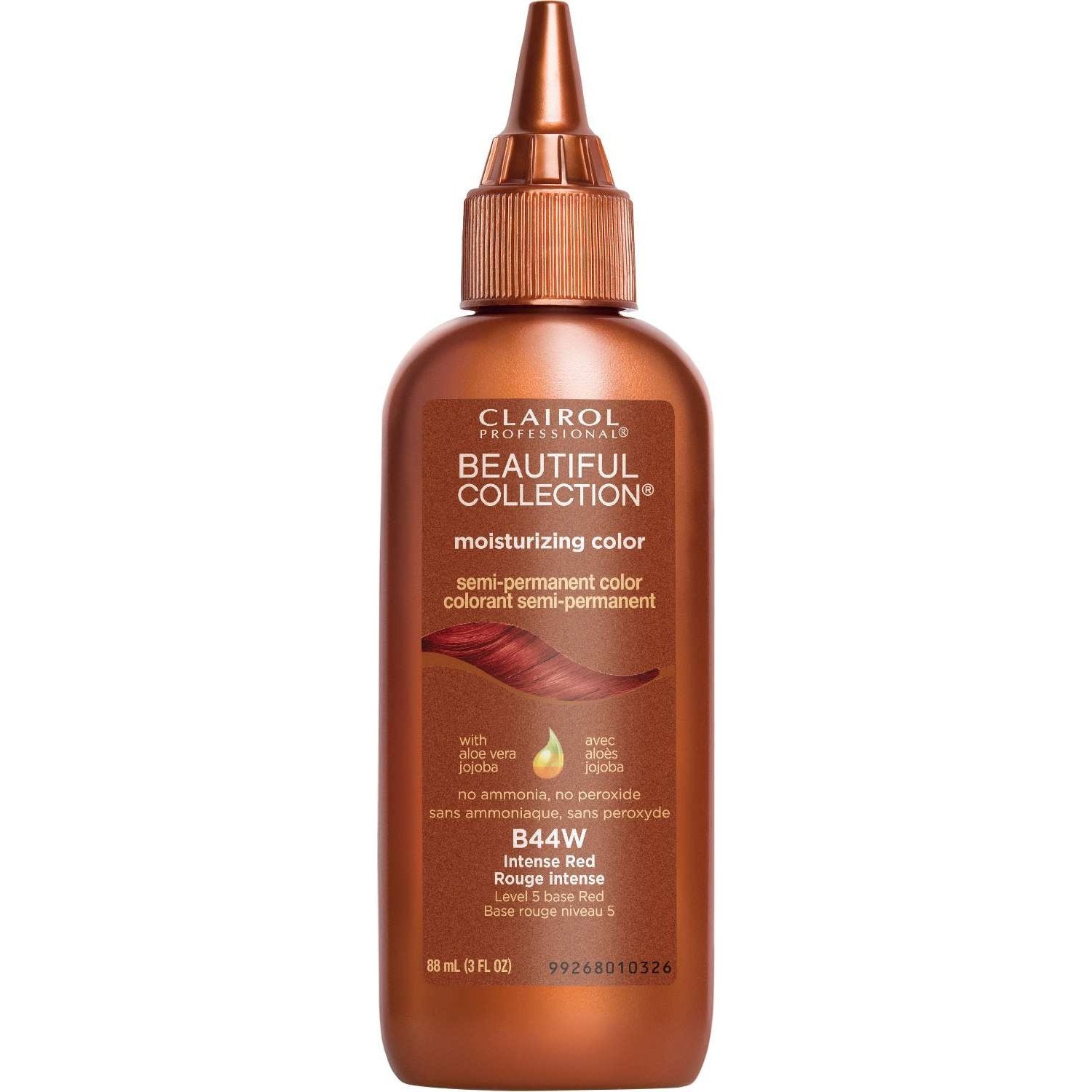 Clairol Professional Beautiful Collection Moisturizing Semi-Permanent Color 44W Intense Red 3.0 Fl Oz Clairol Professional Beautiful Collection Moisturizing Semi-Permanent Color 44W Intense Red 3.0 Fl Oz