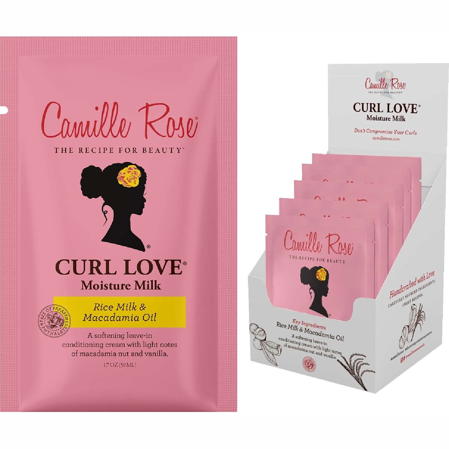 Camille Rose Curl Love Moisture Milk 1.7 Oz Camille Rose Curl Love Moisture Milk 1.7 Oz