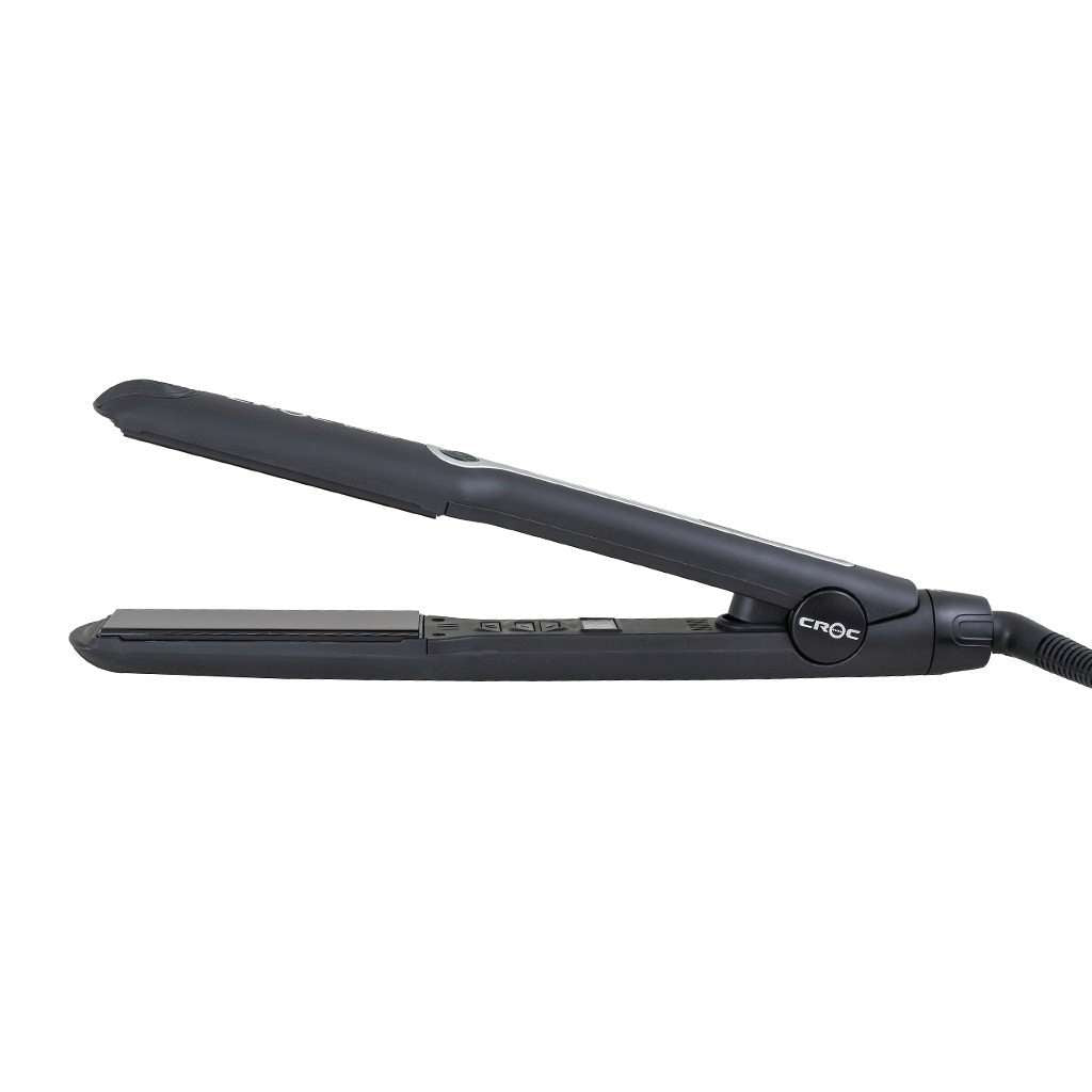 Croc Hybrid Titanium Flat Iron - Black Croc Hybrid Titanium Flat Iron - Black