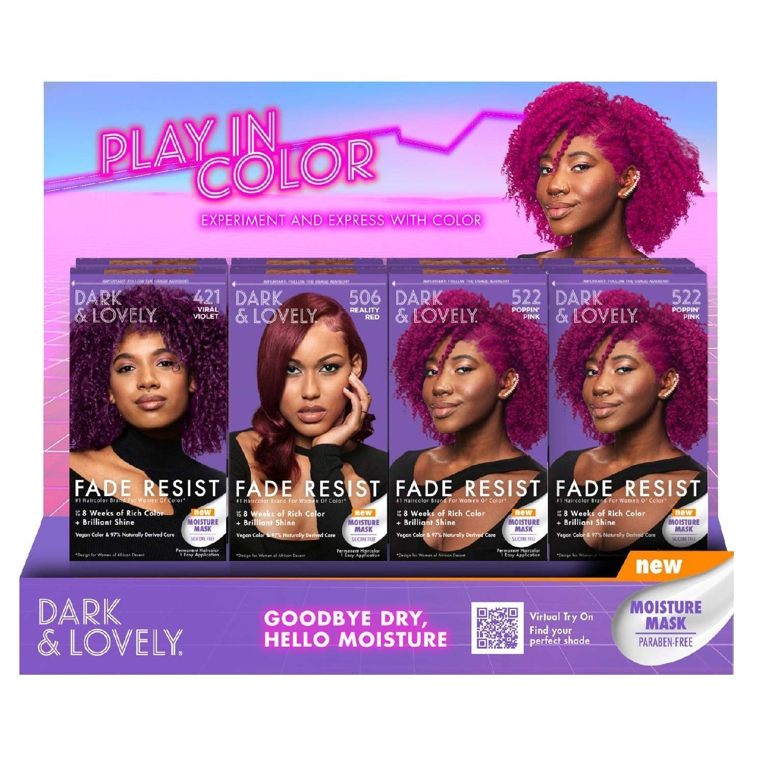 Dark & Lovely Immersive Bolds 12 Piece Display Dark & Lovely Immersive Bolds 12 Piece Display