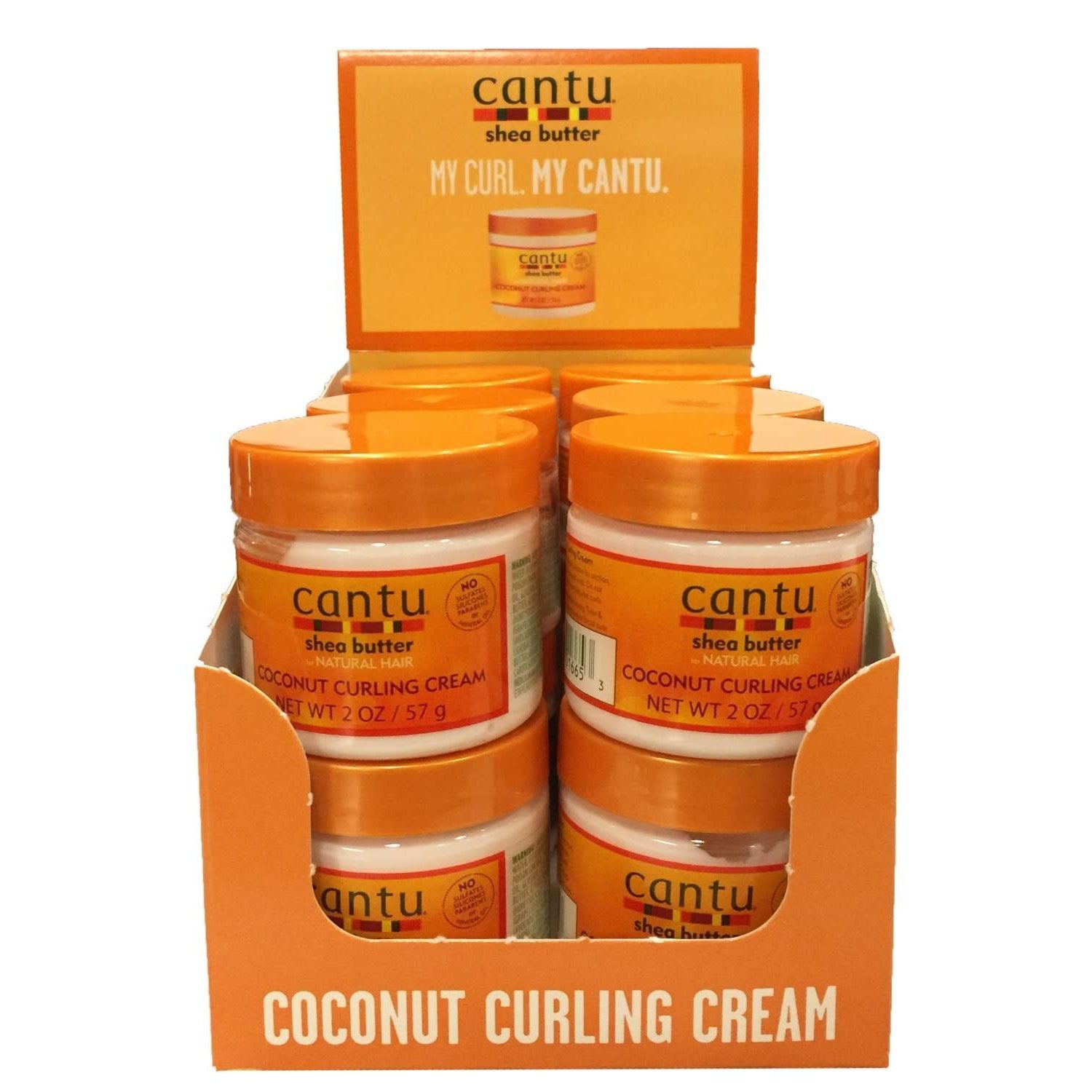 Cantu Shea Butter For Natural Hair Coconut Curling Cream 2 Oz Cantu Shea Butter For Natural Hair Coconut Curling Cream 2 Oz
