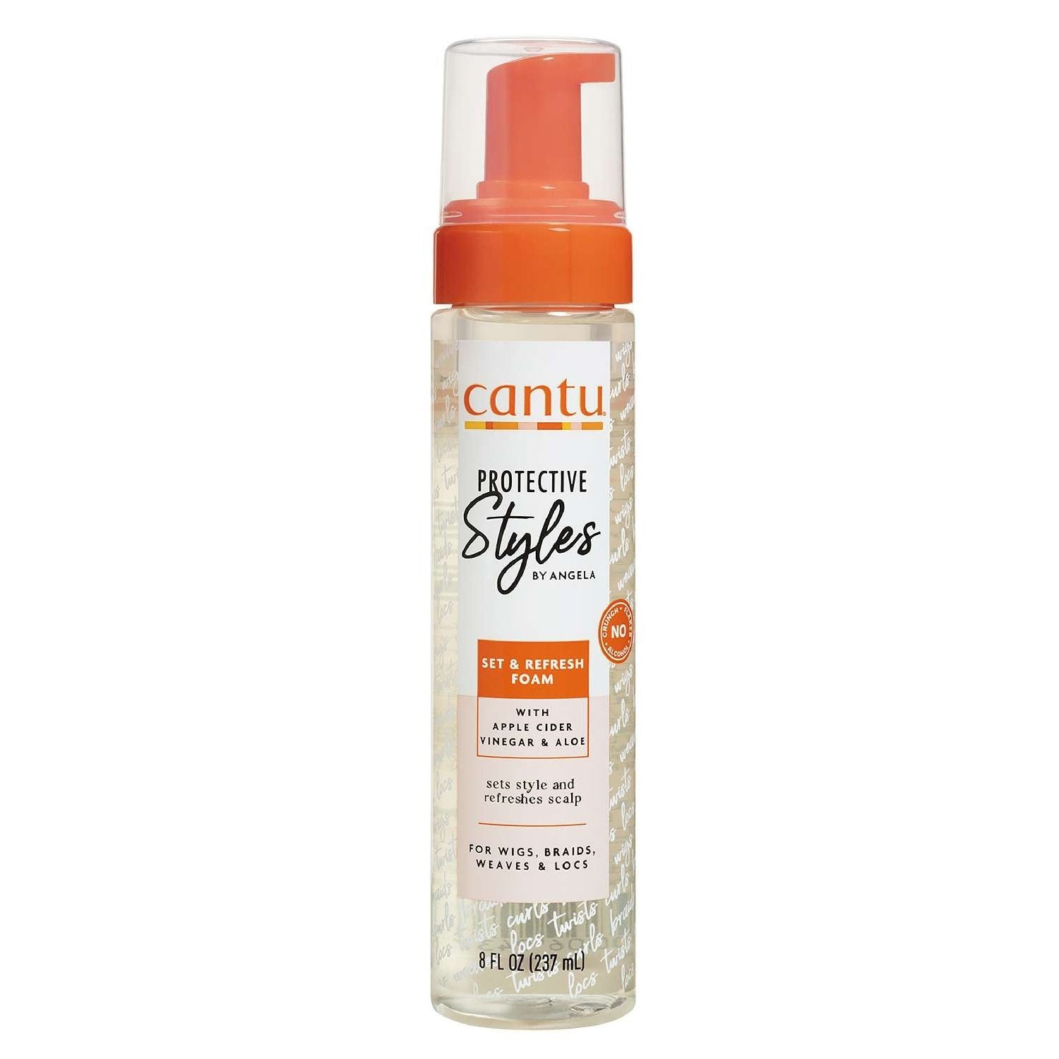 Cantu Protective Styles Set Refresh Foam 8 Oz Cantu Protective Styles Set Refresh Foam 8 Oz
