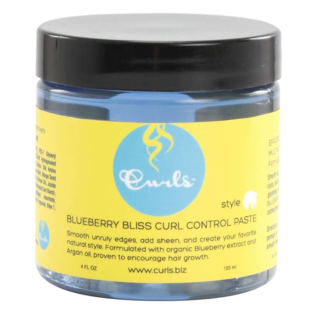Curls Blueberry Curl Control Paste 4 Oz Curls Blueberry Curl Control Paste 4 Oz