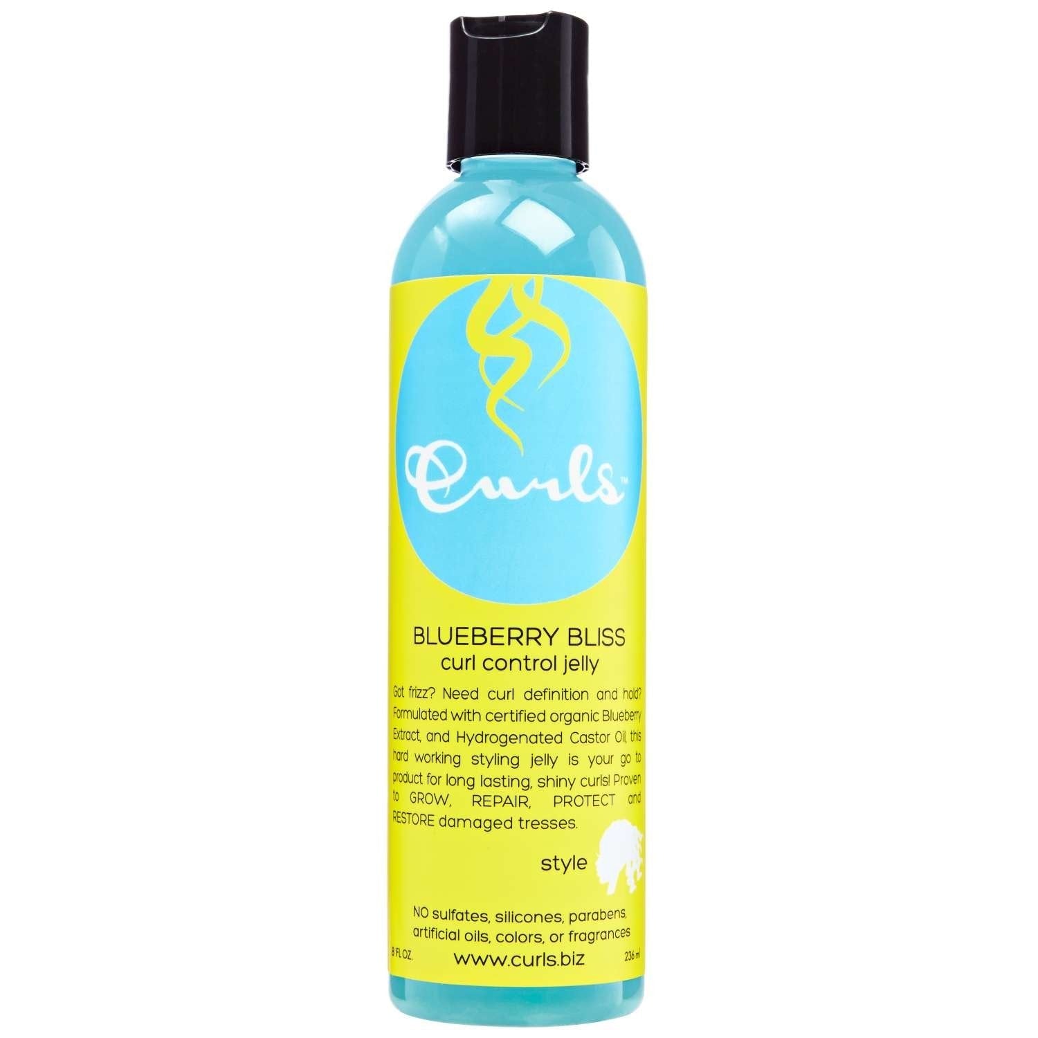 Curls Blueberry Curl Control Jelly 8 Oz Curls Blueberry Curl Control Jelly 8 Oz