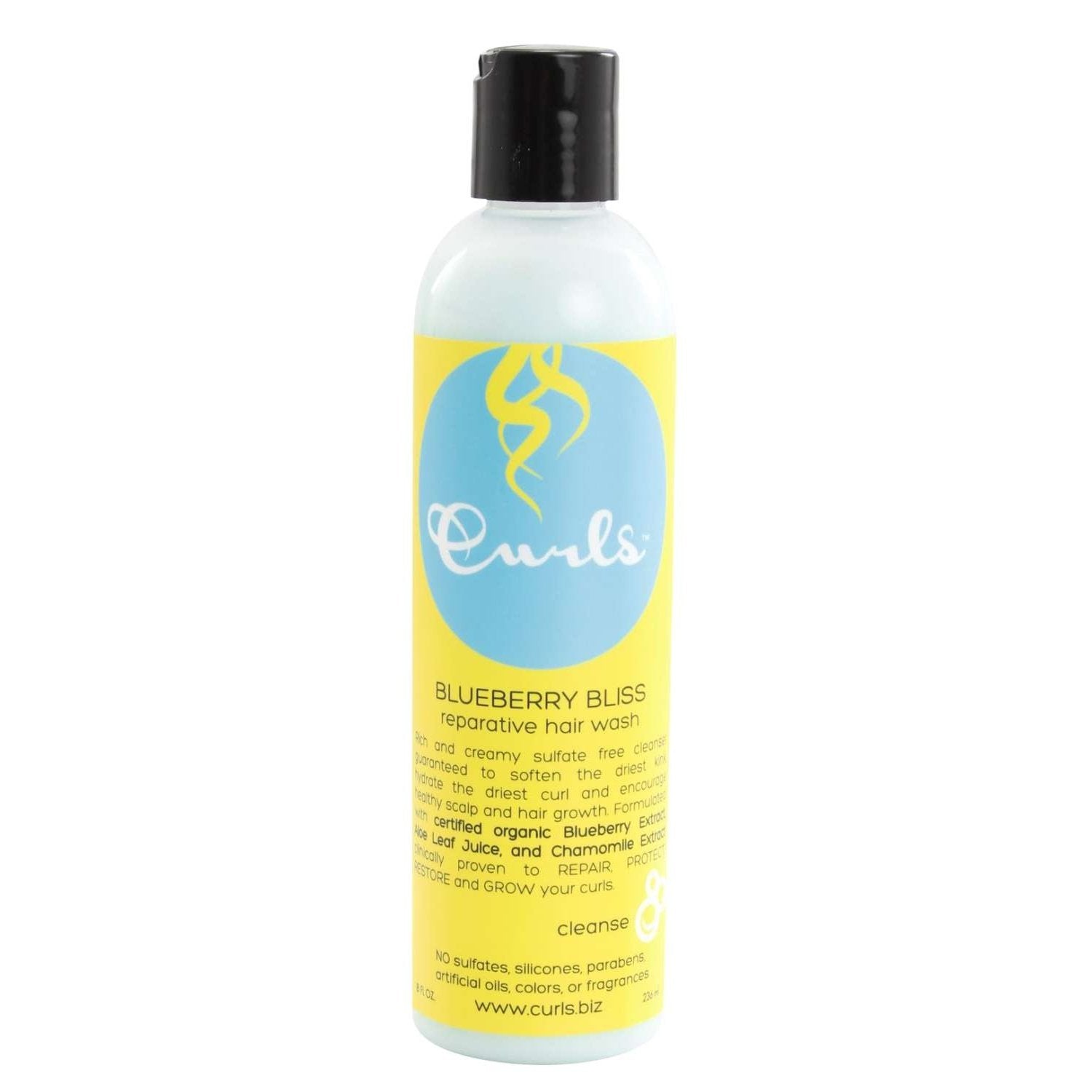 Curls Blueberry Reparative Hair Wash 8 Oz Curls Blueberry Reparative Hair Wash 8 Oz