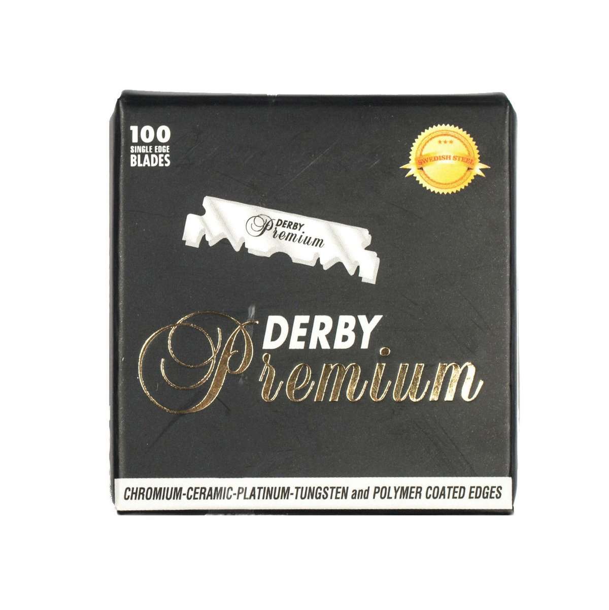 Derby Premium Single Edge Razor Blades 100 Ct Derby Premium Single Edge Razor Blades 100 Ct