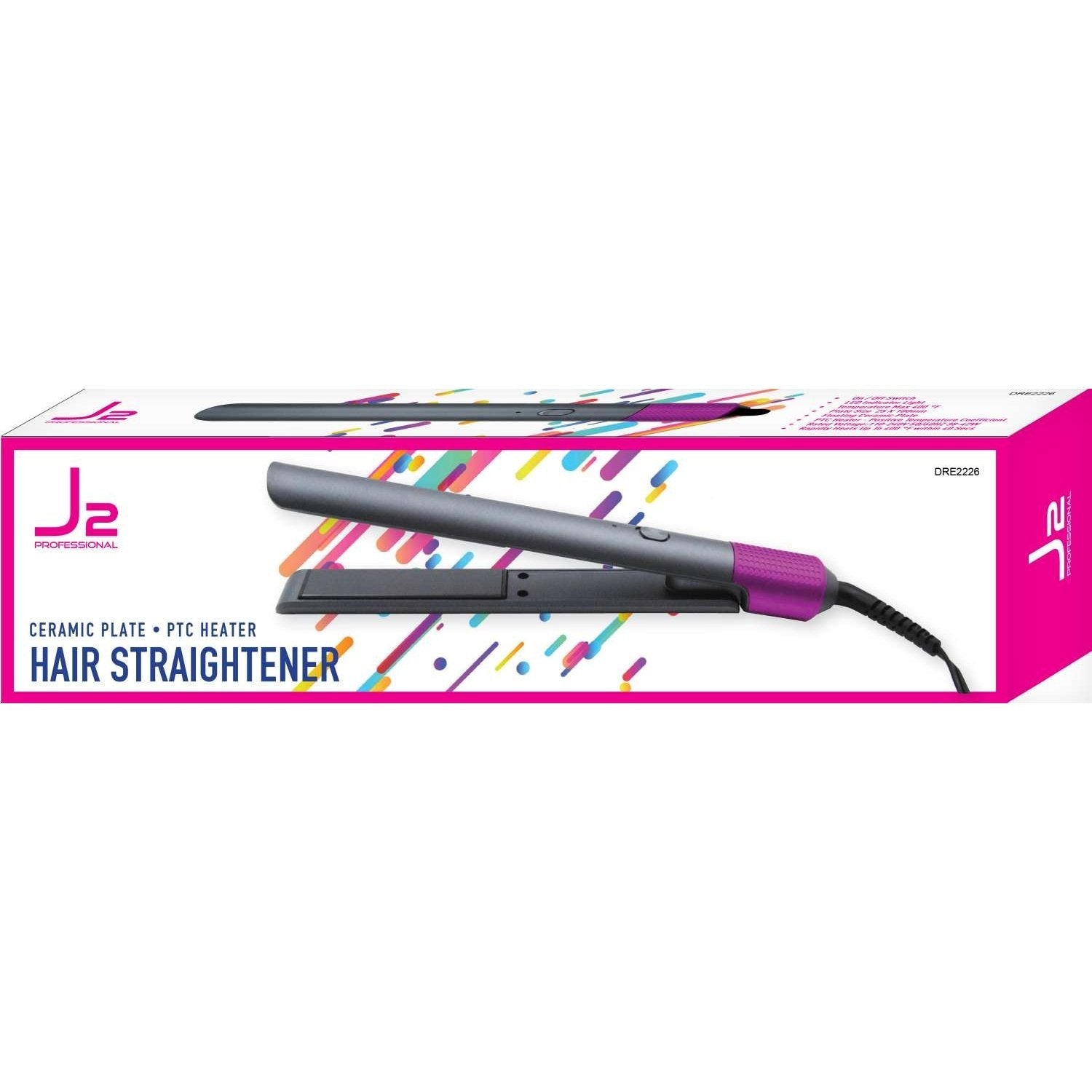 J2 Hair Tool Flat Iron Straightener J2 Hair Tool Flat Iron Straightener