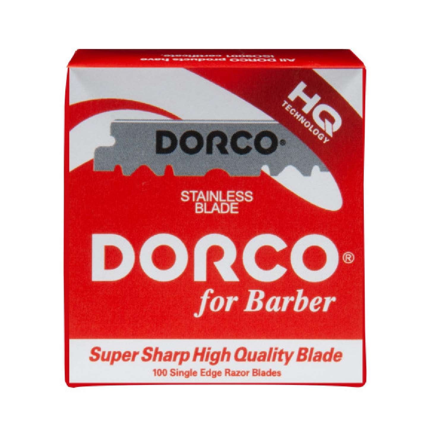 Dorco For Barber Stainless Half Blade 100 Pack Dorco For Barber Stainless Half Blade 100 Pack