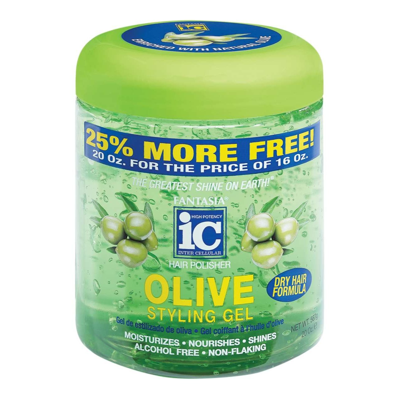Ic Fantasia Fantasia Ic Hair Polisher Olive Styling Gel Bonus 20 Oz Ic Fantasia Fantasia Ic Hair Polisher Olive Styling Gel Bonus 20 Oz