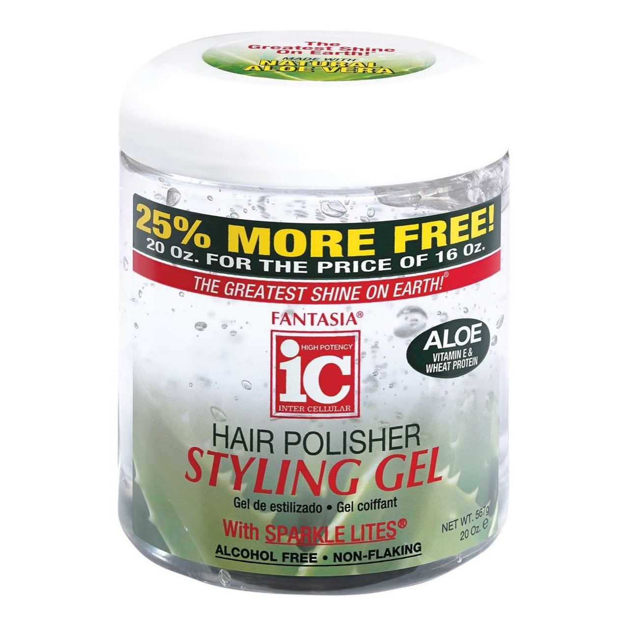 Ic Fantasia Fantasia Ic Hair Polisher Aloe Styling Gel 20 Oz Ic Fantasia Fantasia Ic Hair Polisher Aloe Styling Gel 20 Oz