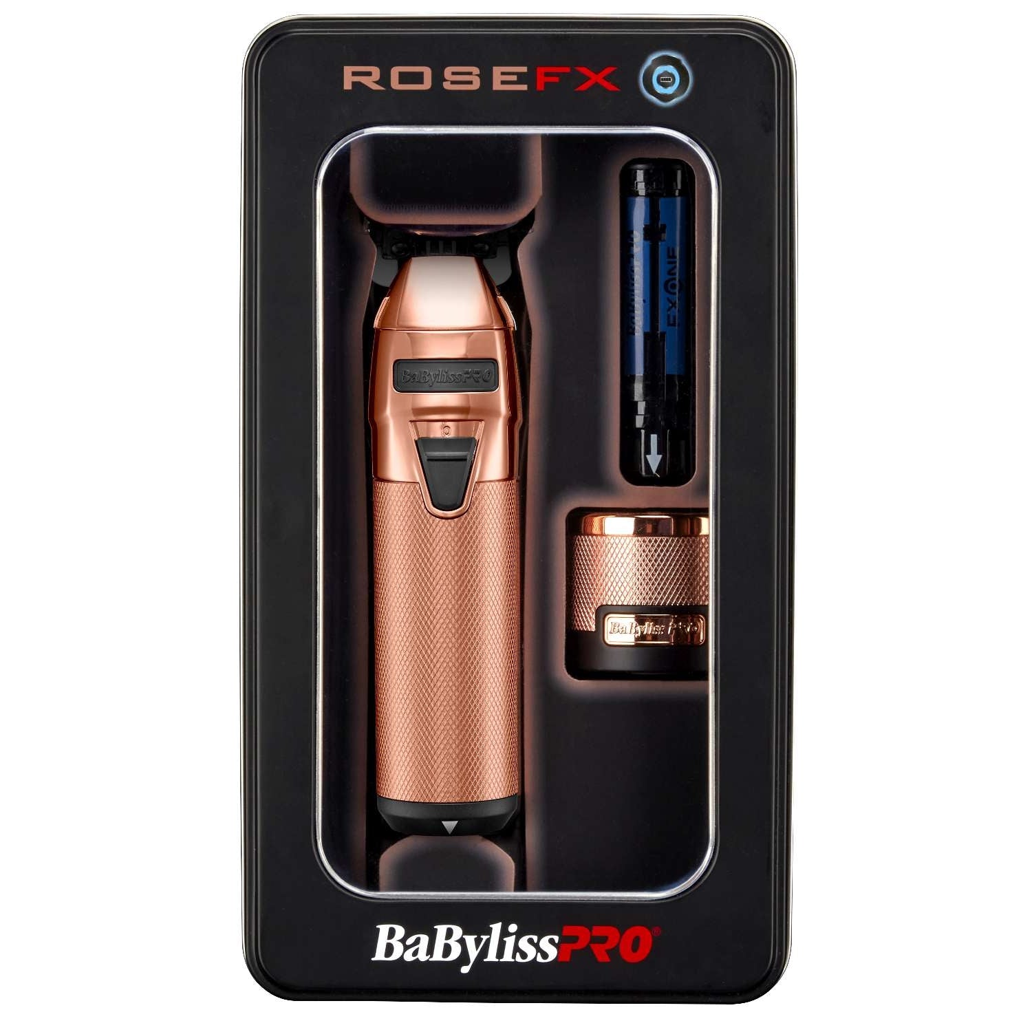 FX One Rosefx All Metal Interchangeable Battery Trimmer FX One Rosefx All Metal Interchangeable Battery Trimmer