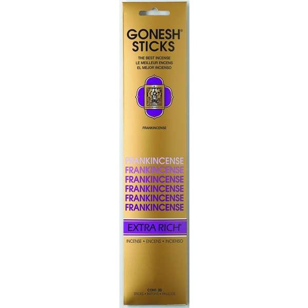 Gonesh Stick Extra Rich Frankincense 20 Piece Gonesh Stick Extra Rich Frankincense 20 Piece