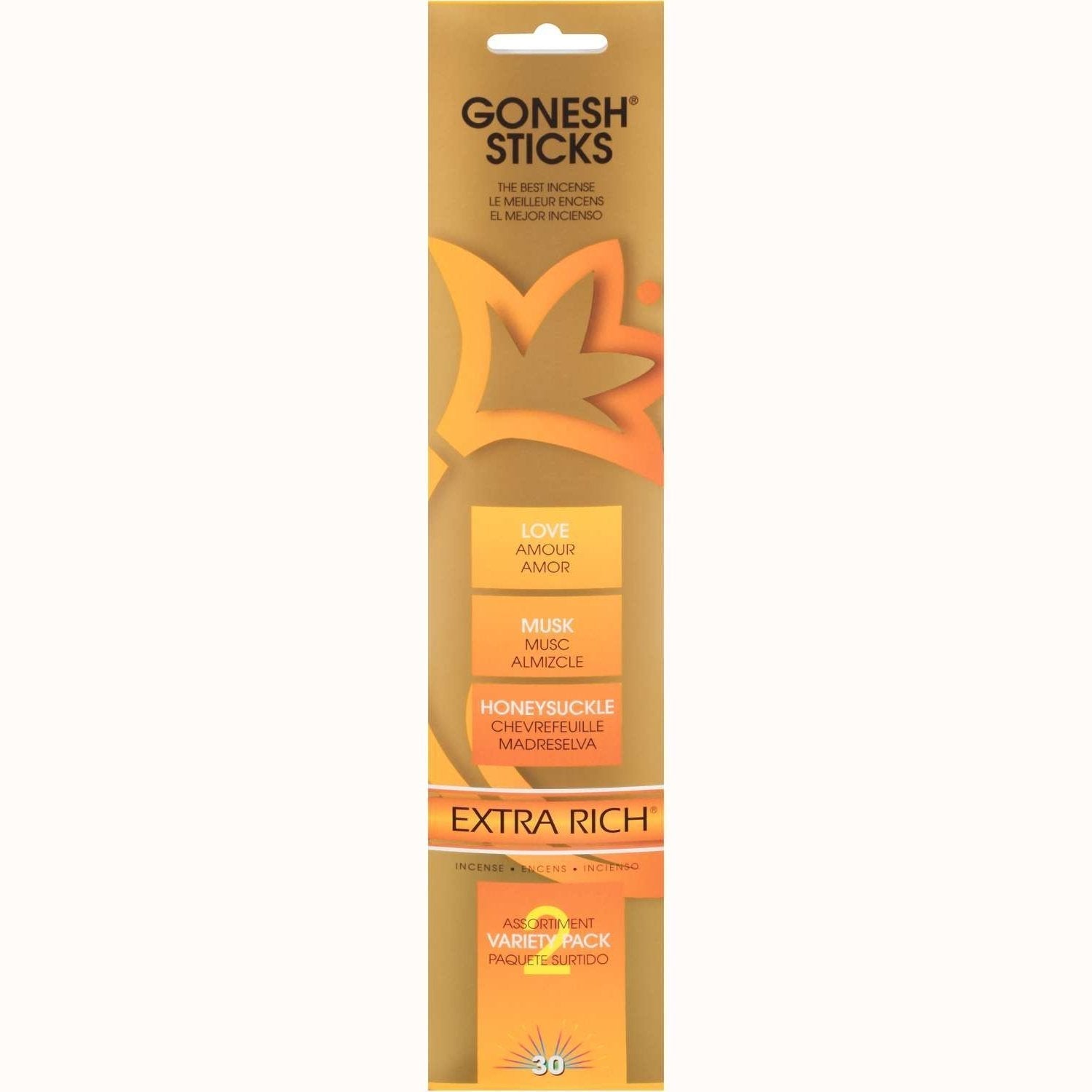 Gonesh Stick Extra Rich Variety 2 20 Piece Gonesh Stick Extra Rich Variety 2 20 Piece