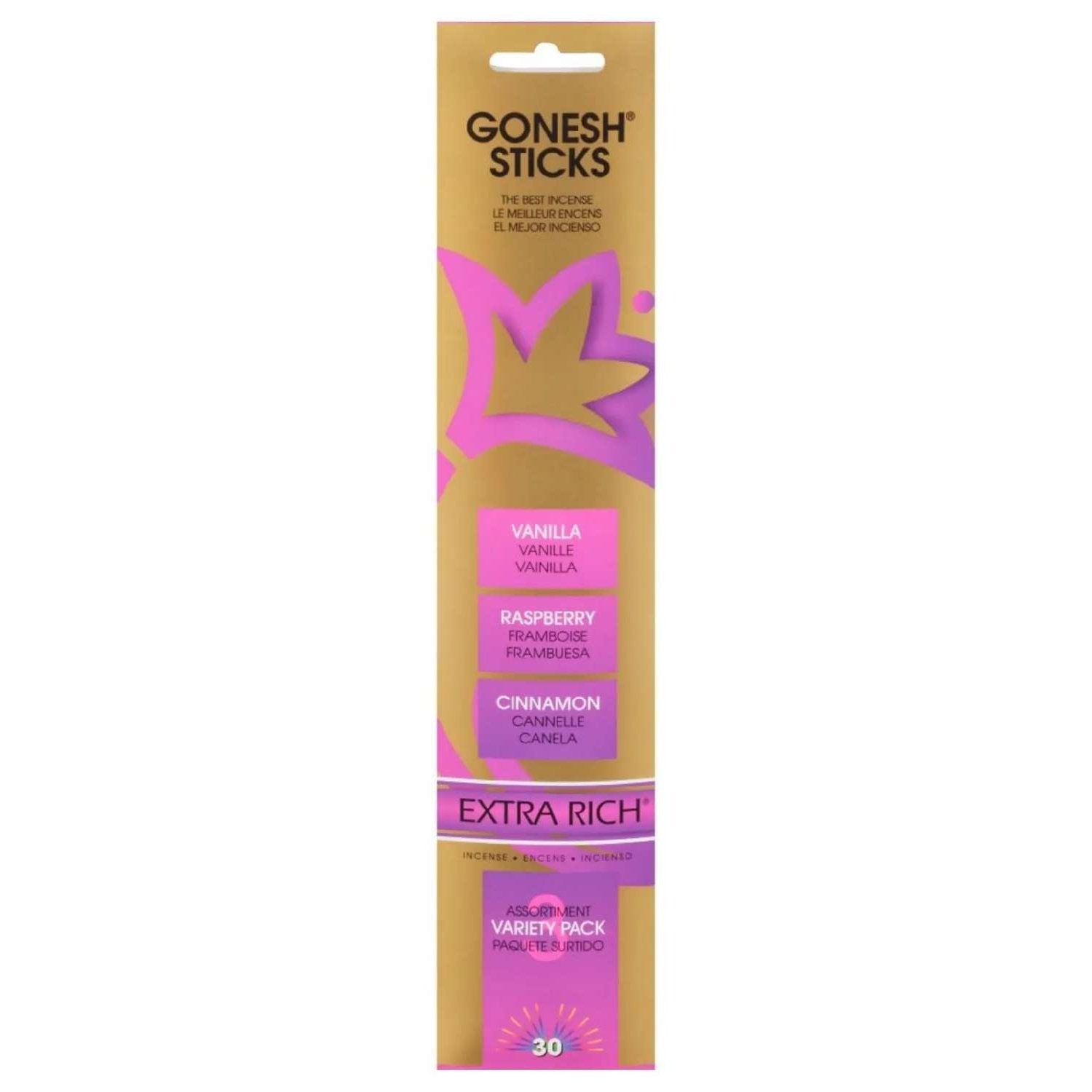Gonesh Stick Extra Rich Variety 3 20 Piece Gonesh Stick Extra Rich Variety 3 20 Piece