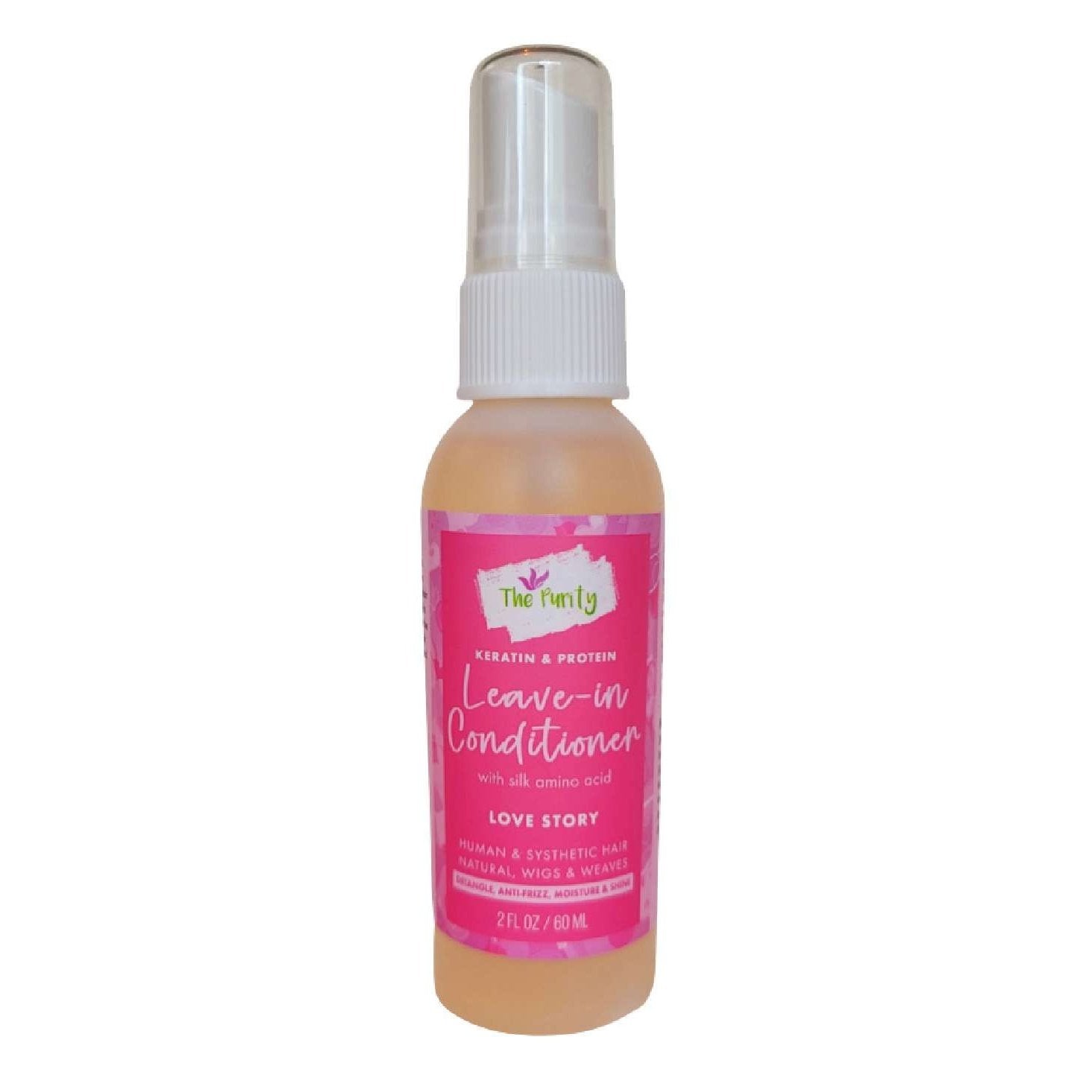 The Purity Leave In Conditioner Mist Love Story 2 Oz The Purity Leave In Conditioner Mist Love Story 2 Oz