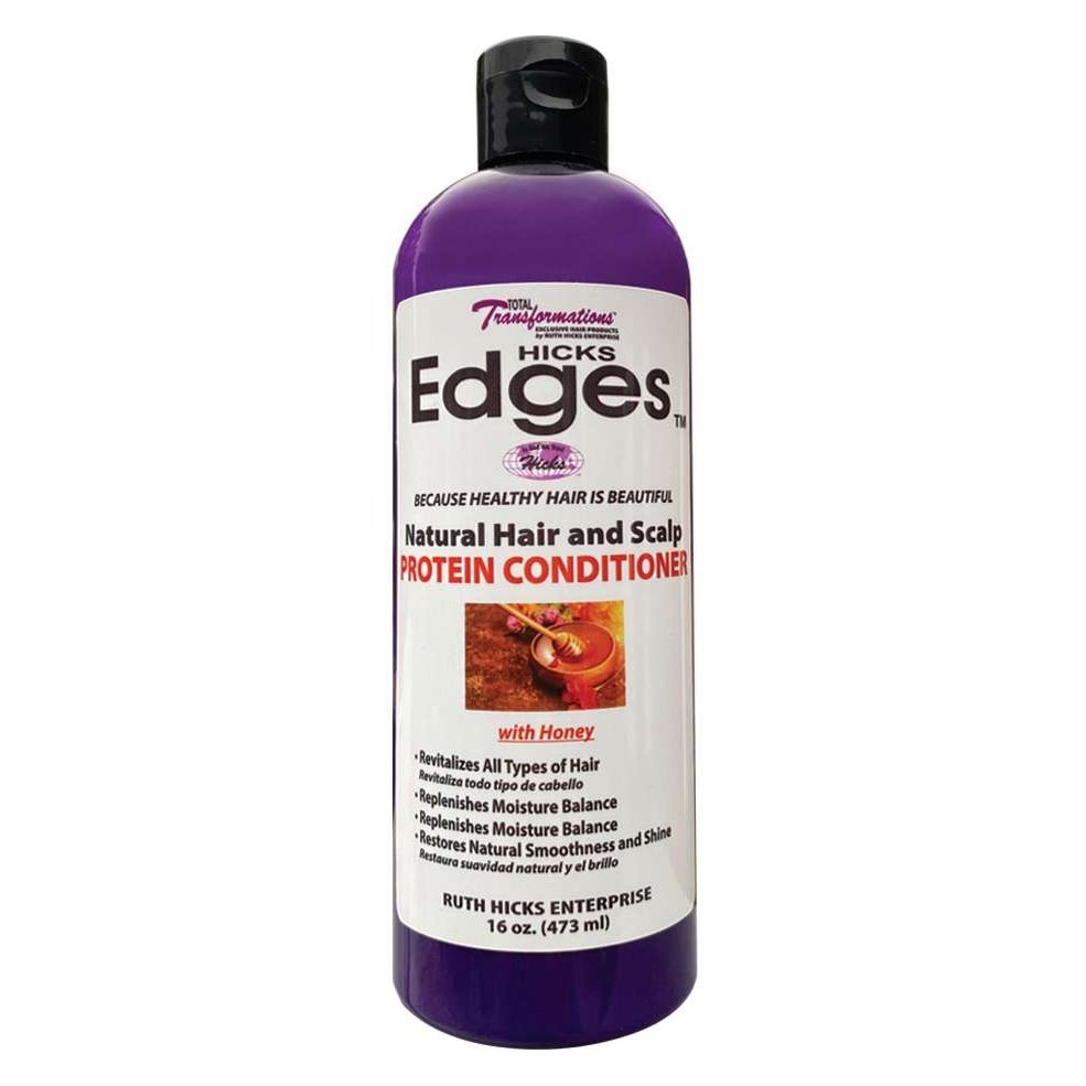 Hicks Edges Natural Hair And Scalp Protein Conditioner 16 Oz Hicks Edges Natural Hair And Scalp Protein Conditioner 16 Oz