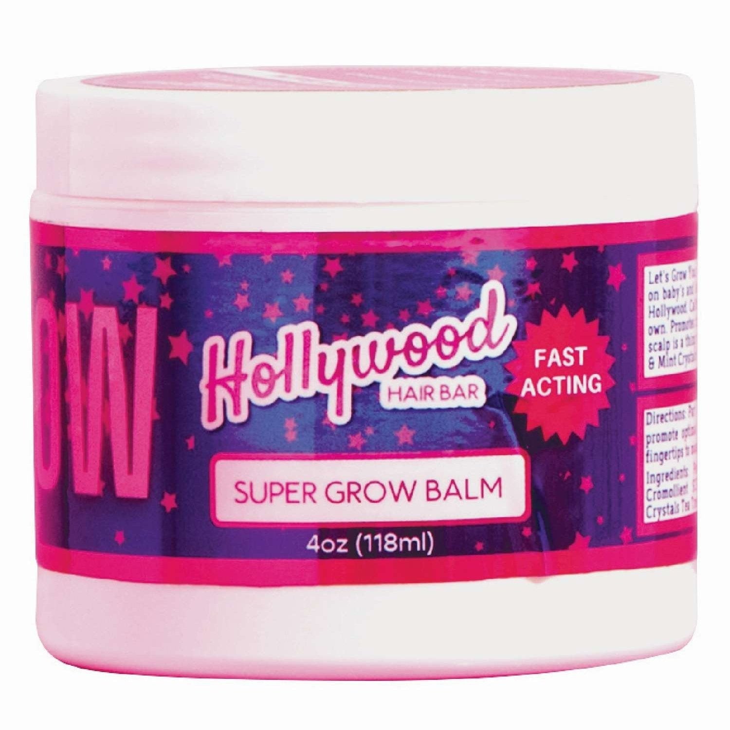 Hollywood Hair Bar Super Grow Scalp Balm 4 Oz Hollywood Hair Bar Super Grow Scalp Balm 4 Oz