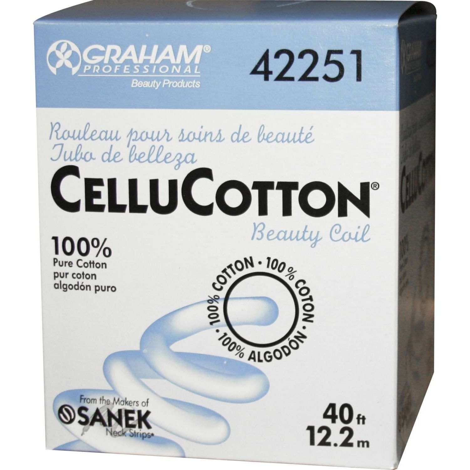 Sanek Graham Cellucotton 100% Coil Sanek Graham Cellucotton 100% Coil