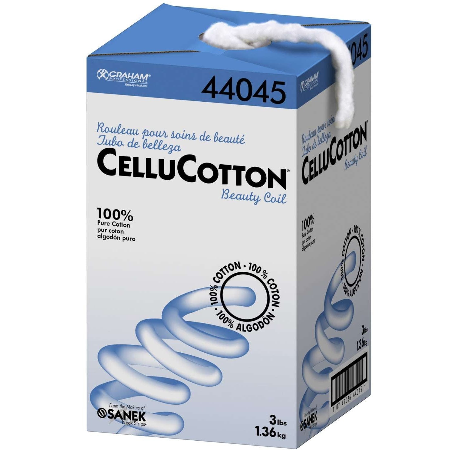 Sanek Graham Cellucotton 100% Coil 3 Lb Sanek Graham Cellucotton 100% Coil 3 Lb