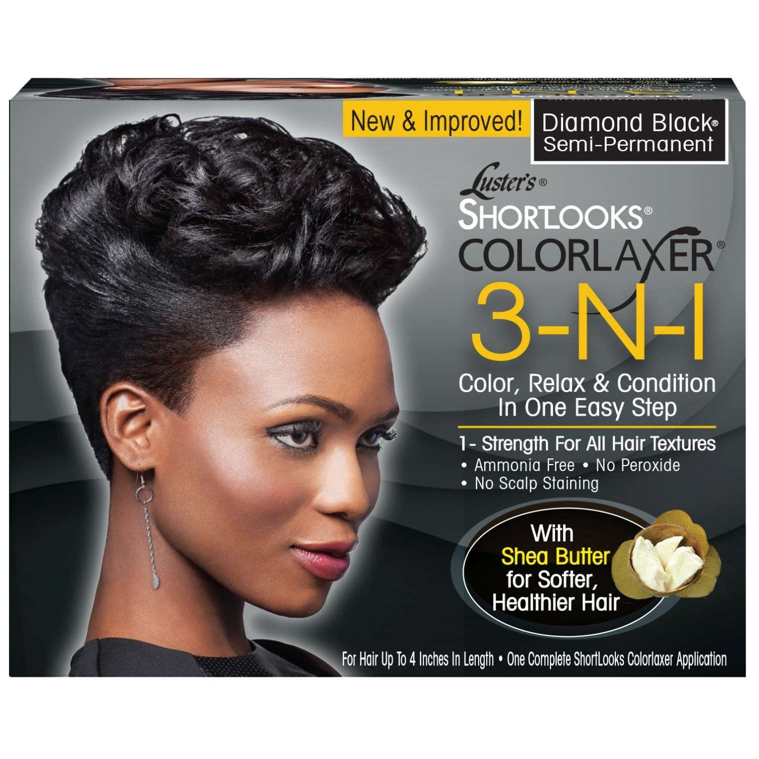 Pink Short Looks Color Relaxer 3 In 1 Black Pink Short Looks Color Relaxer 3 In 1 Black