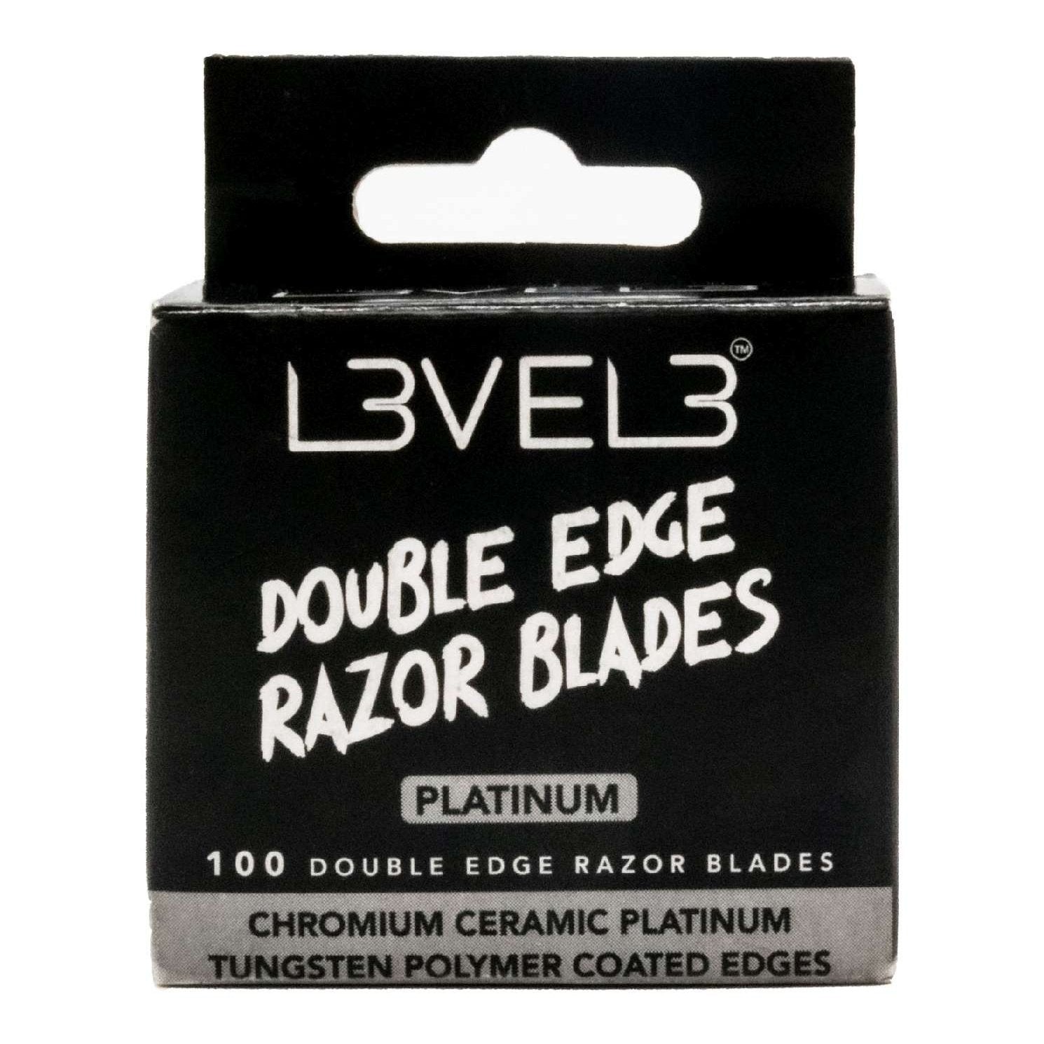 L3Vel3 Double Edge Razor Blades 100 Count L3Vel3 Double Edge Razor Blades 100 Count