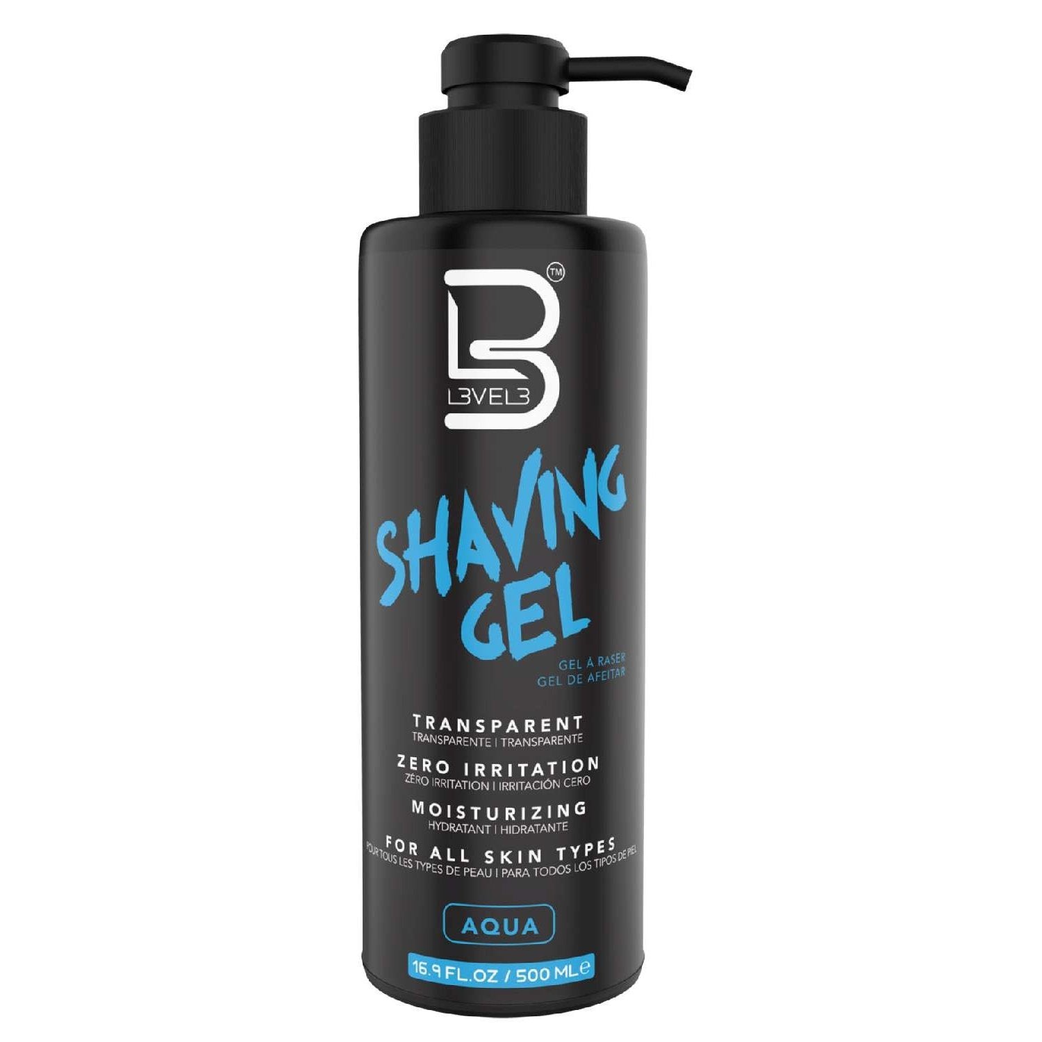 L3Vel3 Shaving Gel Aqua 16.97 Oz L3Vel3 Shaving Gel Aqua 16.97 Oz
