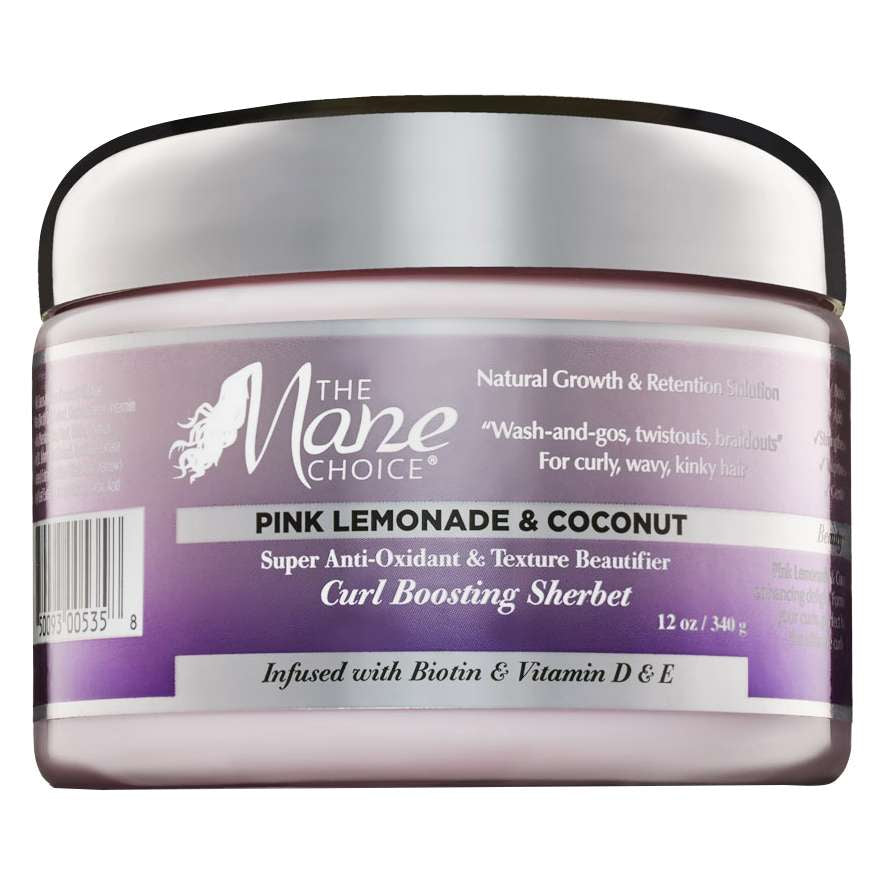 The Mane Choice Pink Lemonade Super Anti-Oxidant Texture Beautifier Curl Boosting Sherbet 12 Oz The Mane Choice Pink Lemonade Super Anti-Oxidant Texture Beautifier Curl Boosting Sherbet 12 Oz